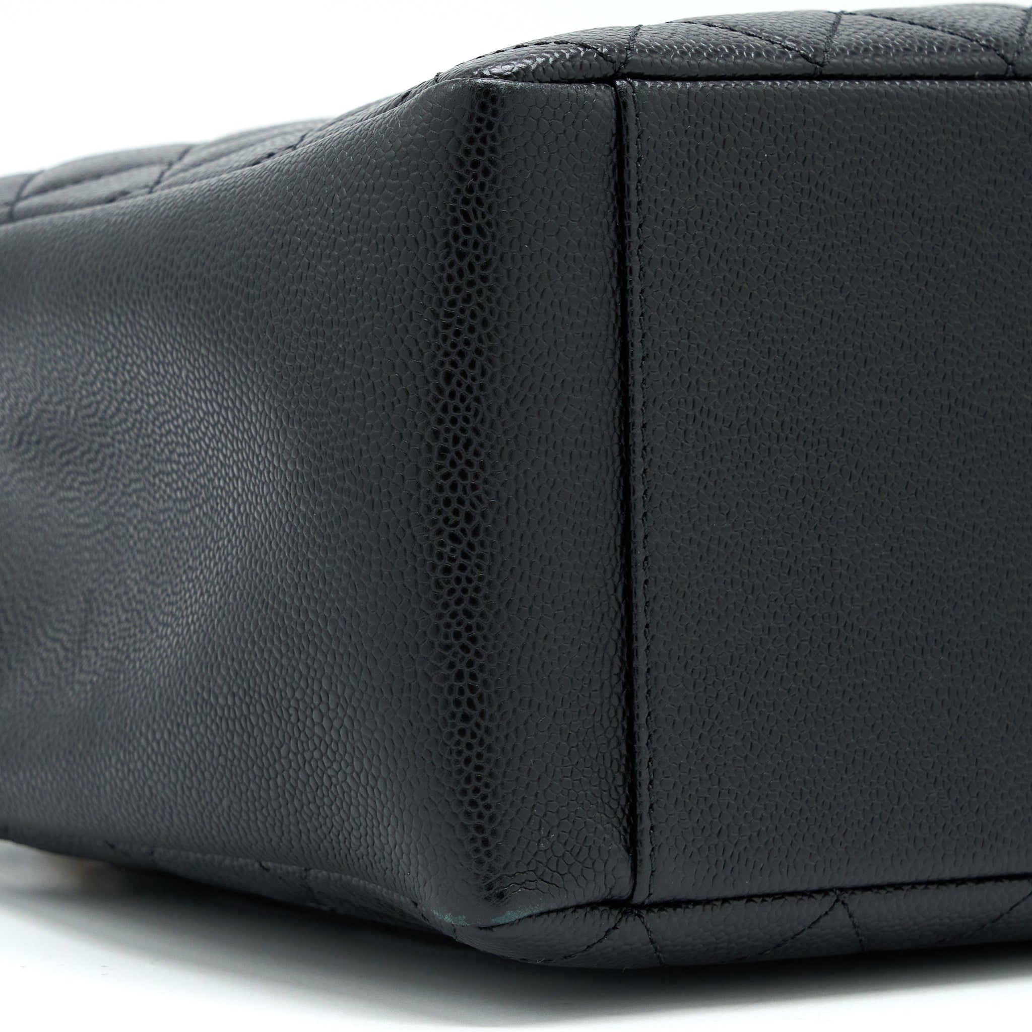 Chanel Grand Shopping Tote Bag Caviar Black