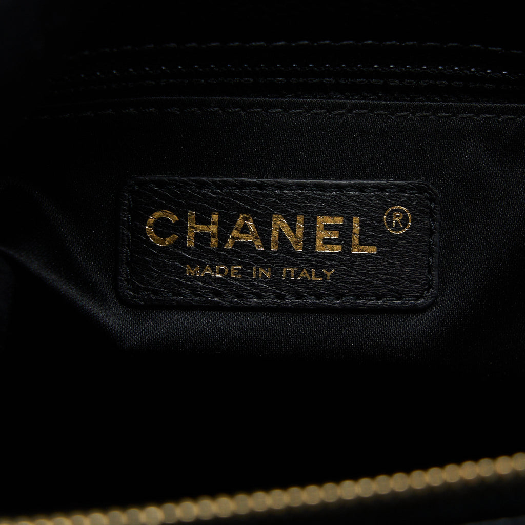 Chanel Grand Shopping Tote Bag Caviar Black