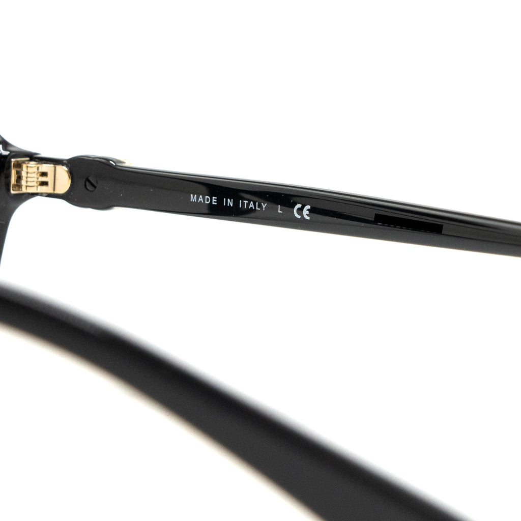 Chanel 3421 Square Glasses CC Logo with Crystal Black L