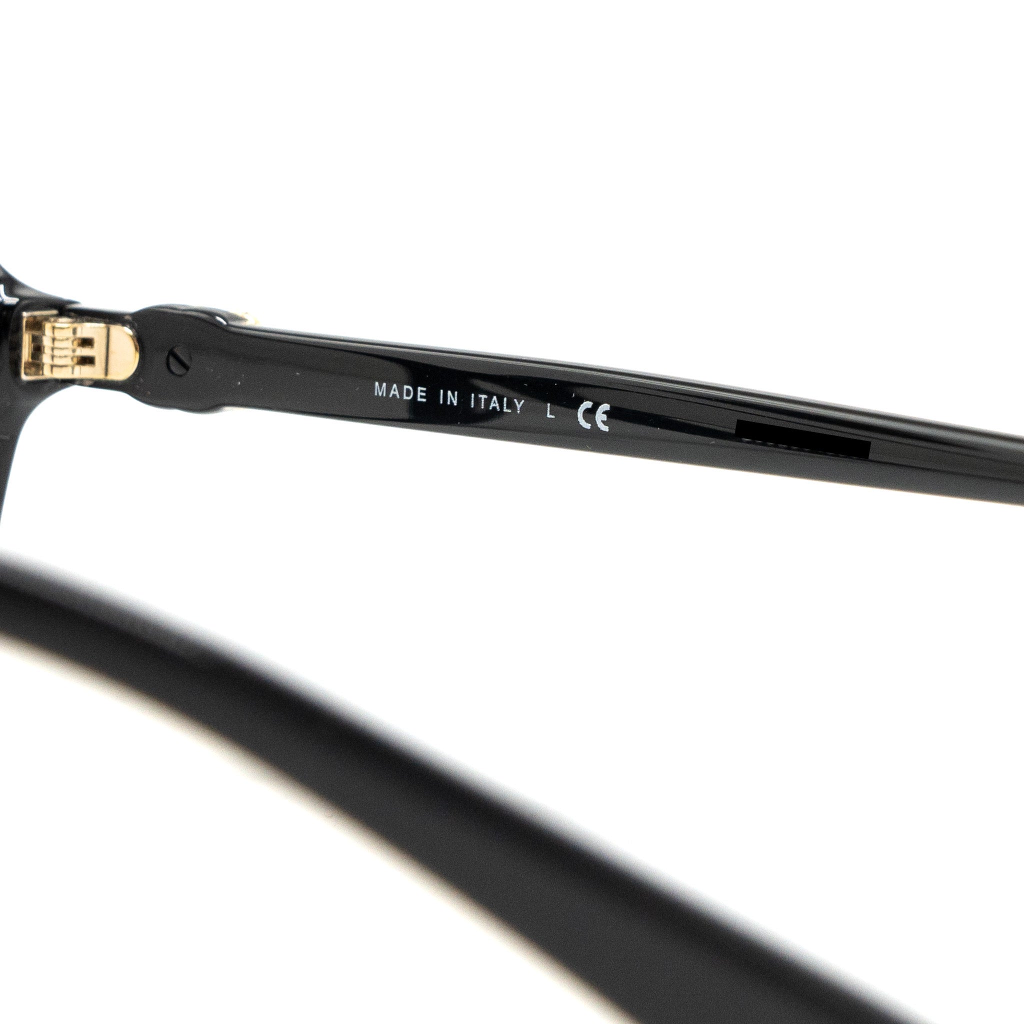 Chanel 3421 Square Glasses CC Logo with Crystal Black L