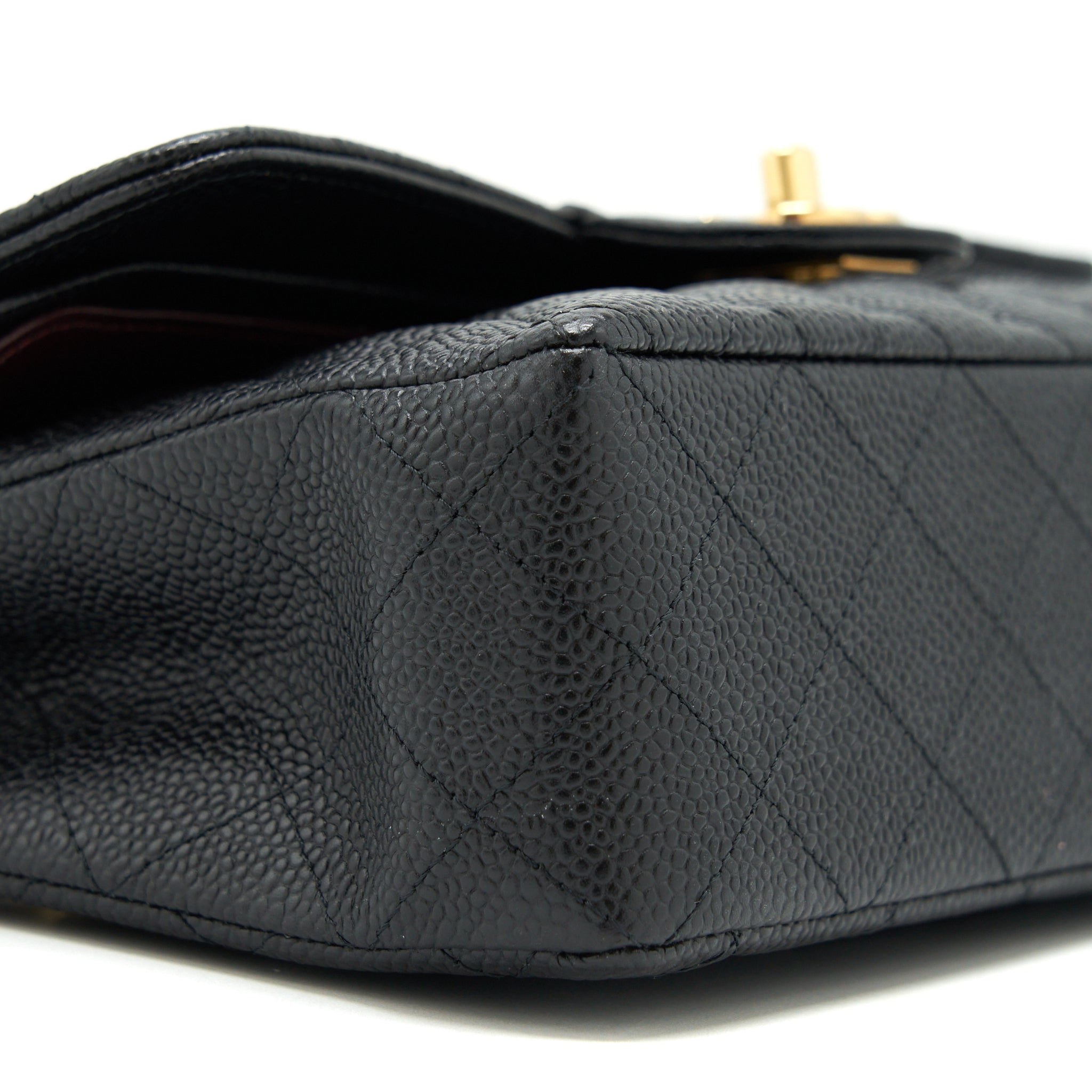 Chanel Small Classic Double Flap Caviar Black