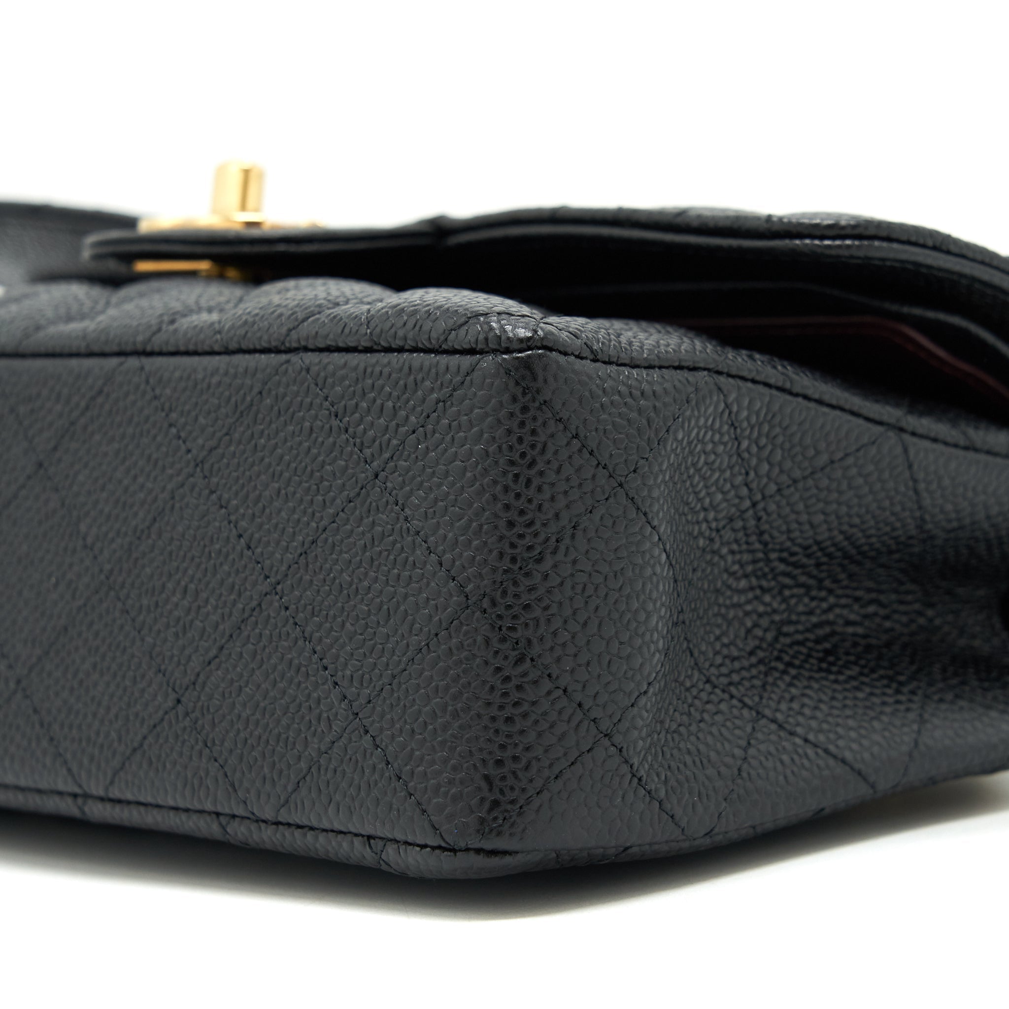 Chanel Small Classic Double Flap Caviar Black