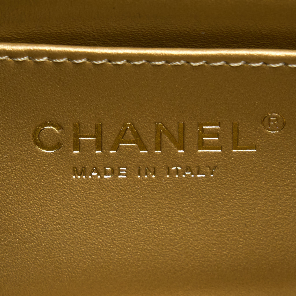 Chanel Pearl Crush Mini Rectangular Lambskin Black With  (Microchip)