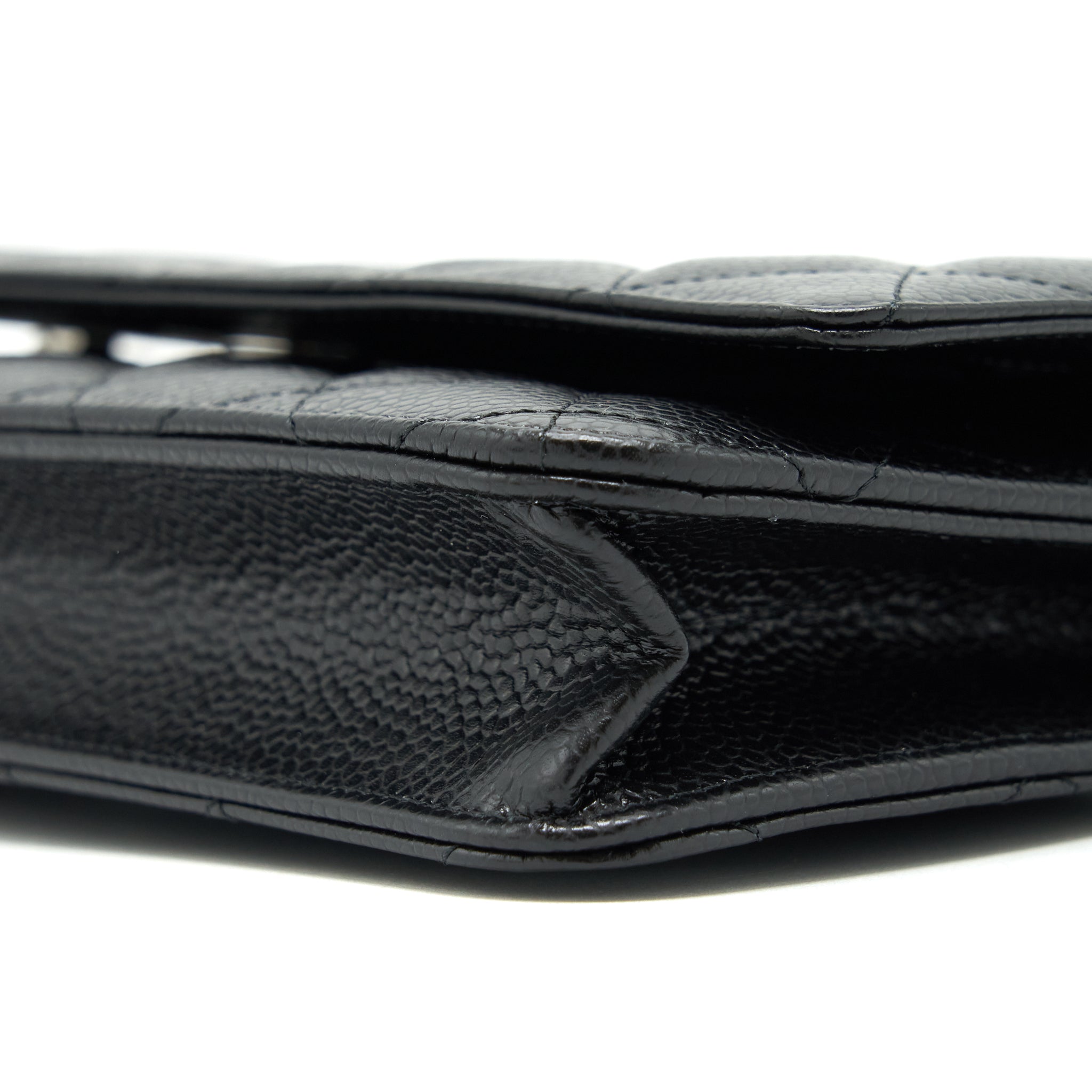 Chanel Classic Wallet On Chain Caviar Black