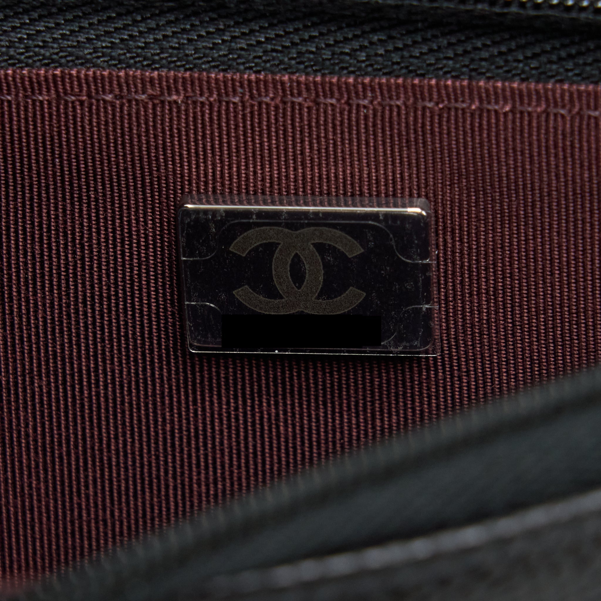 Chanel Classic Wallet On Chain Caviar Black