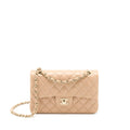 Chanel 22B Small Classic Flap Bag Lambskin Beige L