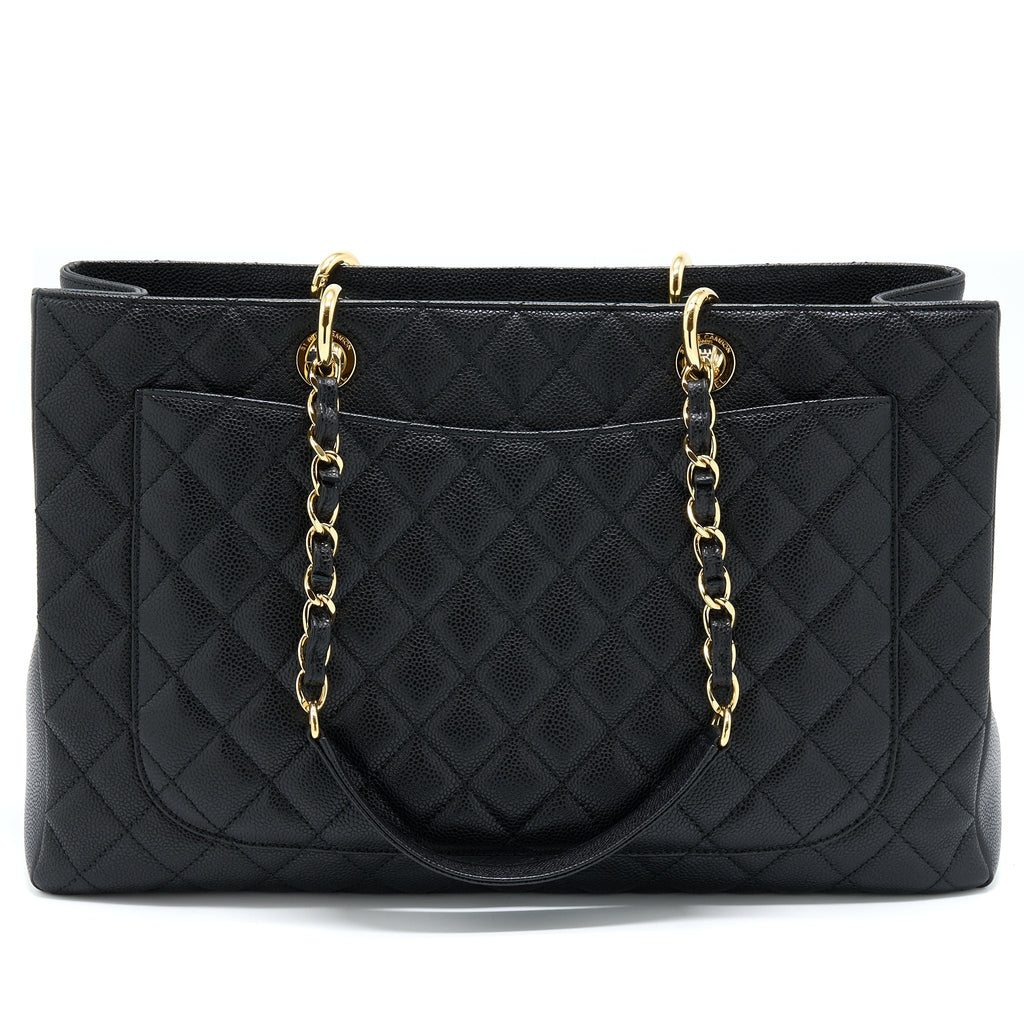 Chanel Grand Shopping Tote XL Caviar Black