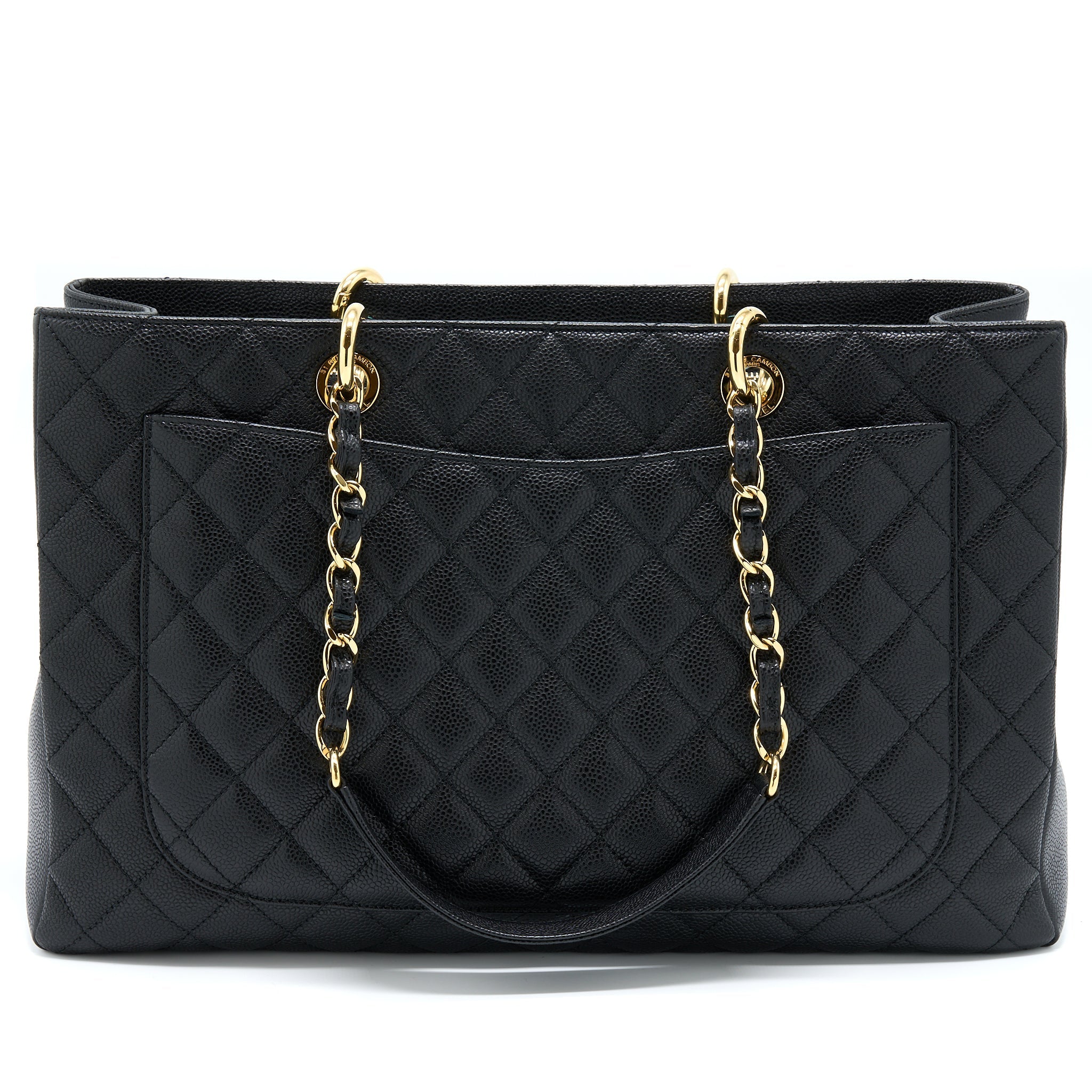 Chanel Grand Shopping Tote XL Caviar Black