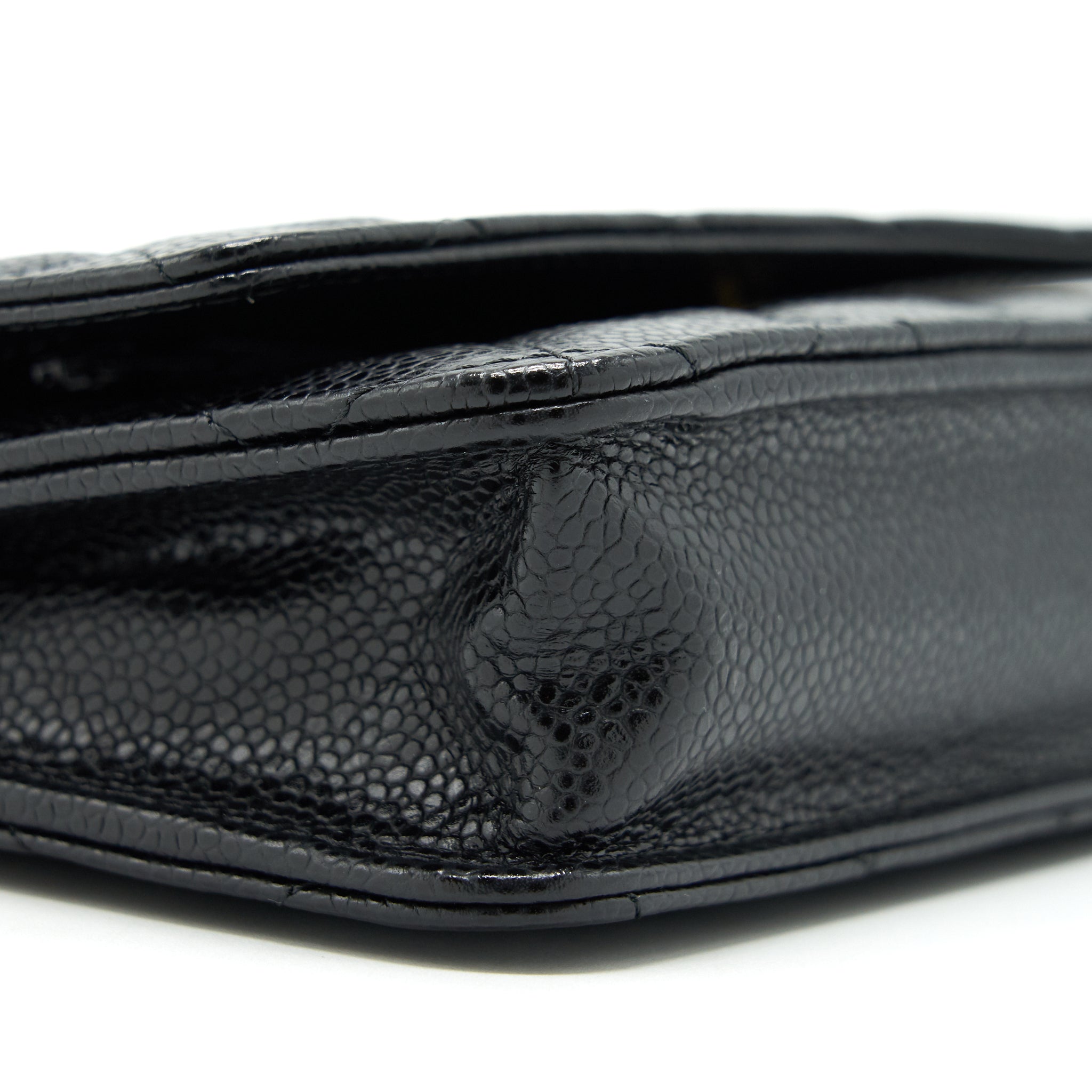 Chanel Wallet on Chain Caviar Black