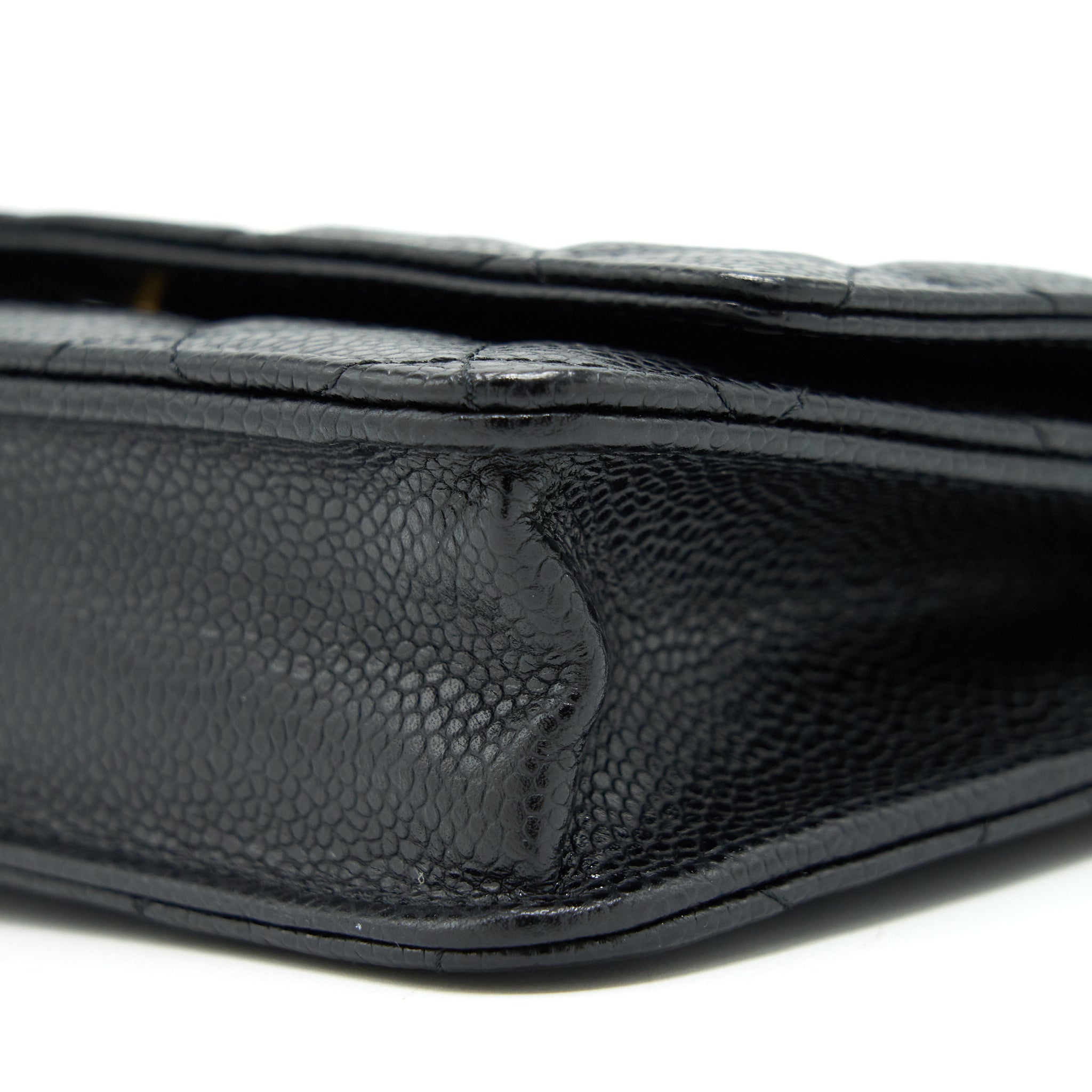 Chanel Wallet on Chain Caviar Black