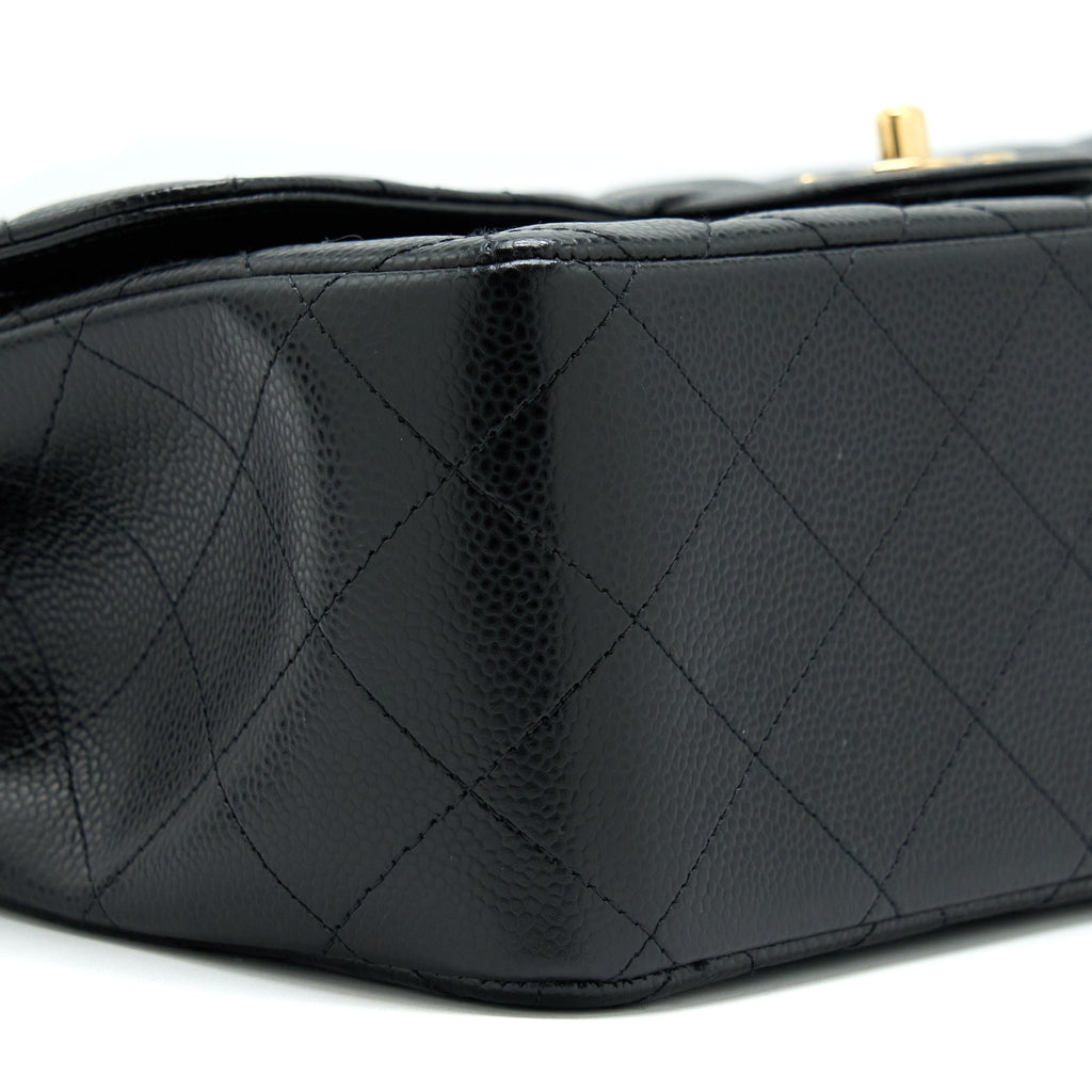 Chanel Classic Jumbo Flap Bag Caviar Black