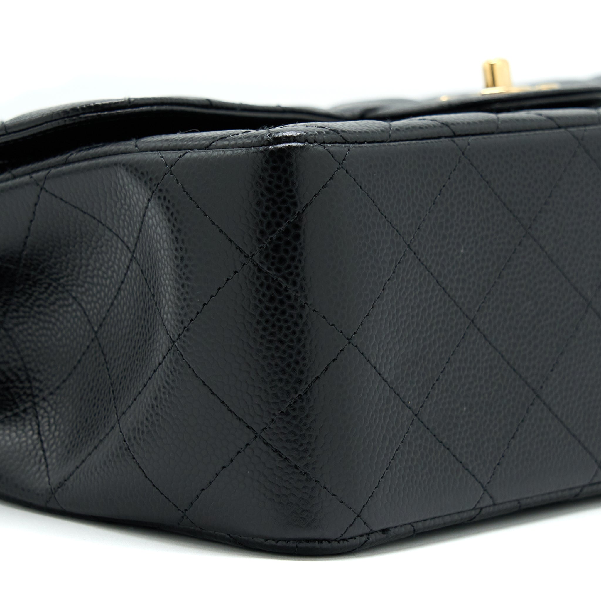 Chanel Classic Jumbo Flap Bag Caviar Black