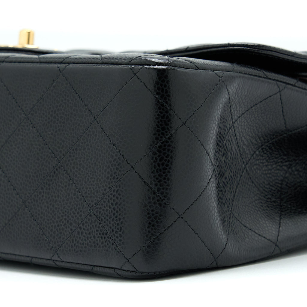 Chanel Classic Jumbo Flap Bag Caviar Black