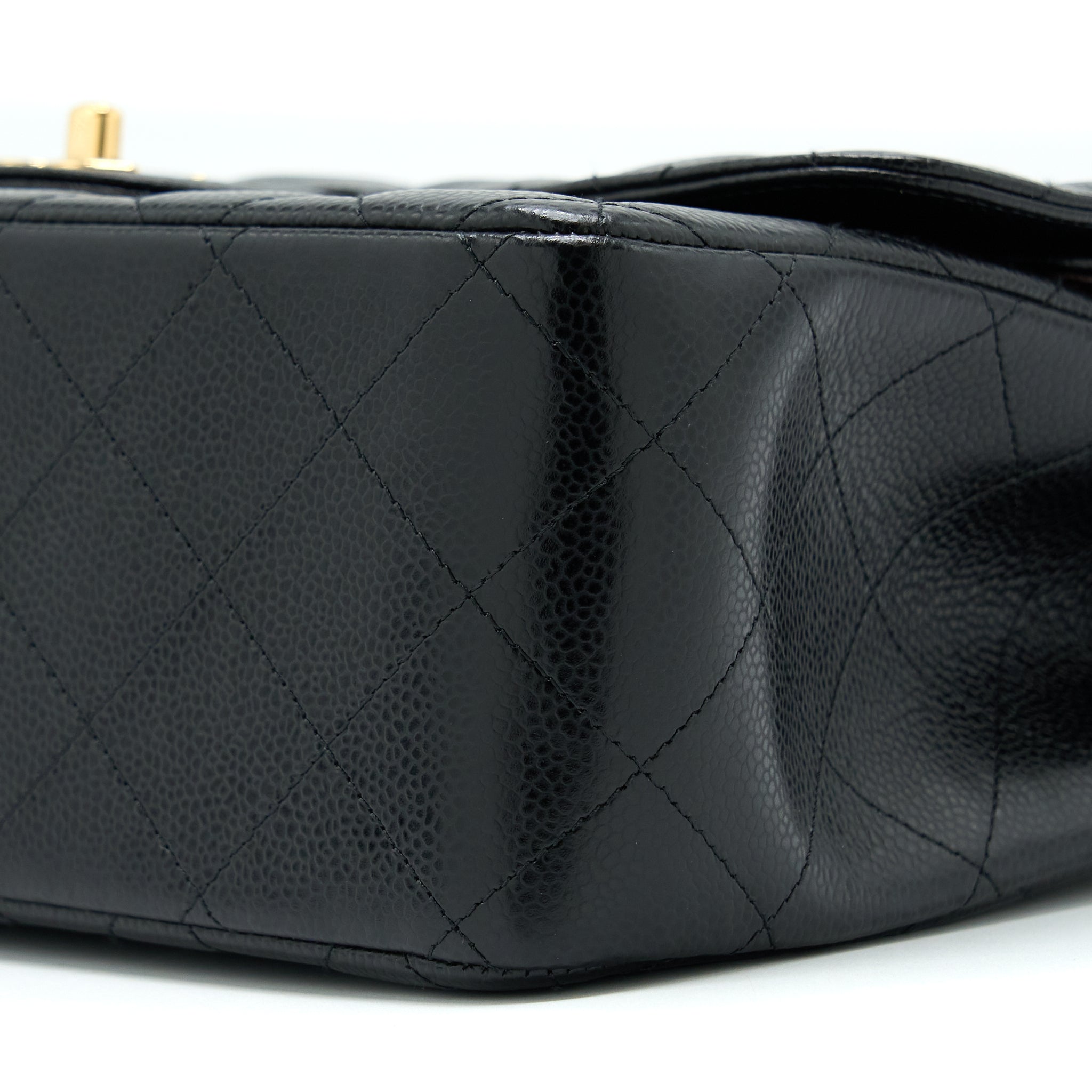 Chanel Classic Jumbo Flap Bag Caviar Black