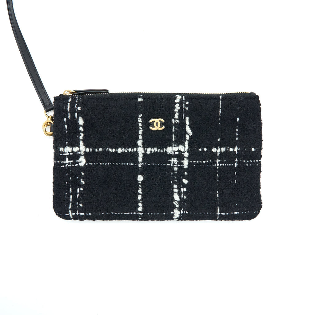 Chanel Medium 22 Bag Tweed Multicolour (Microchip)