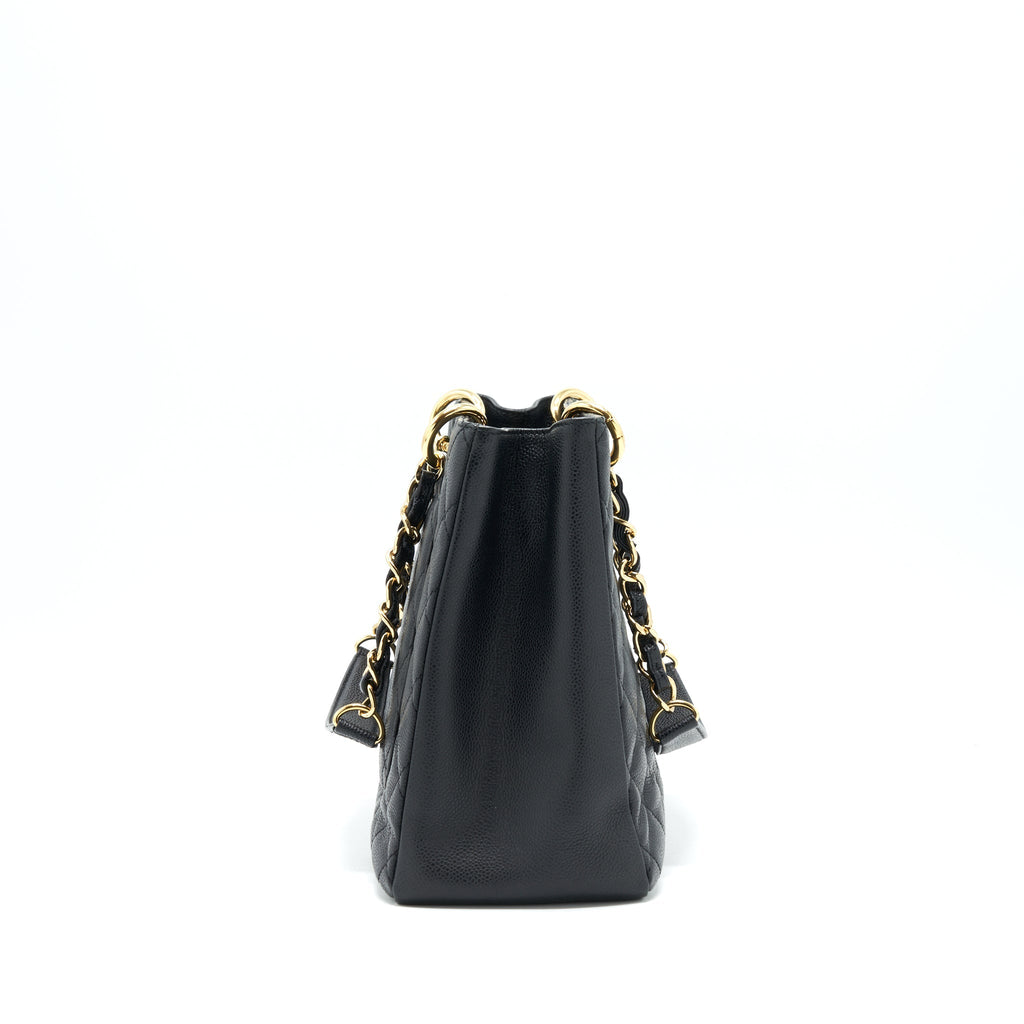 Chanel Grand Shopping Tote Bag Caviar Black