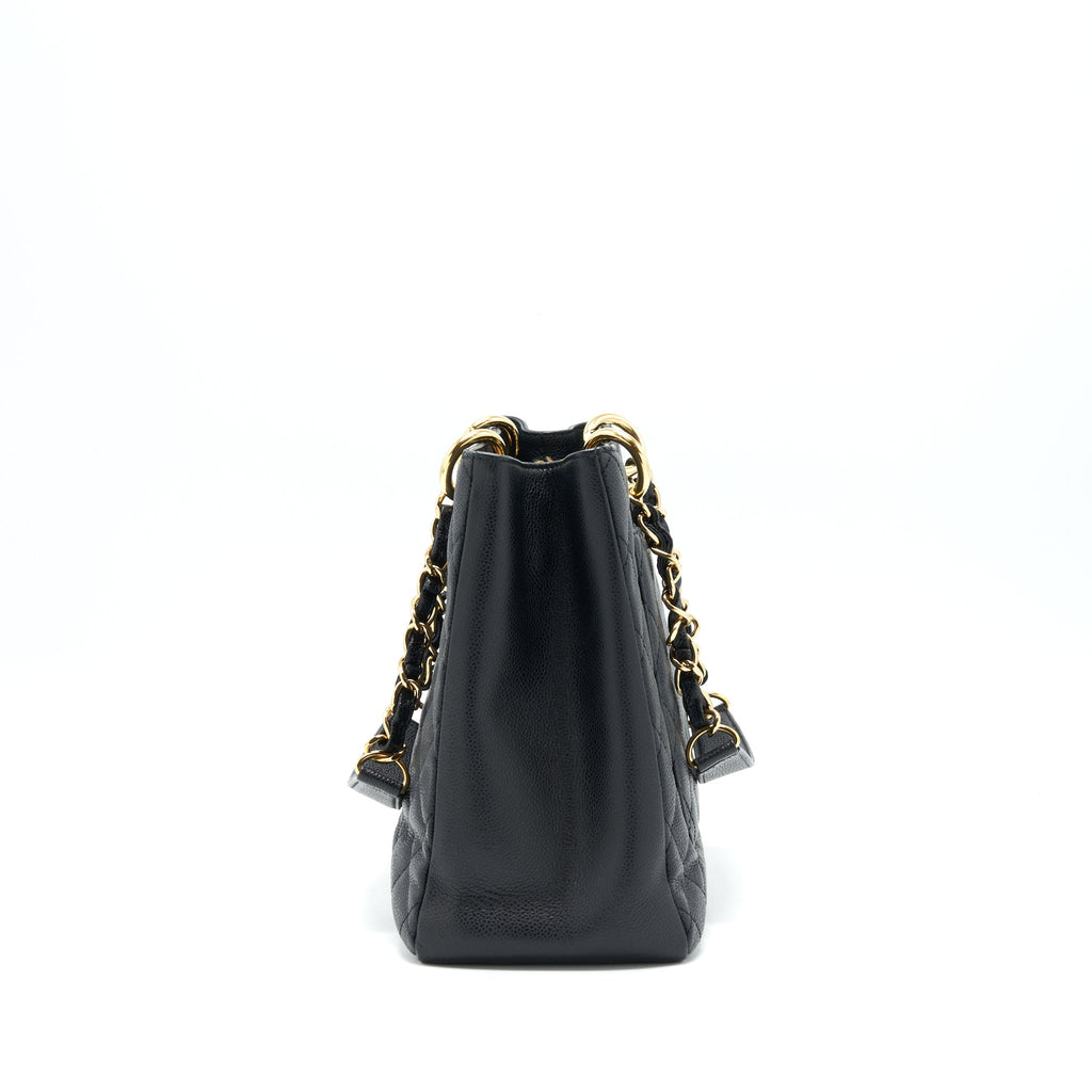 Chanel Grand Shopping Tote Bag Caviar Black