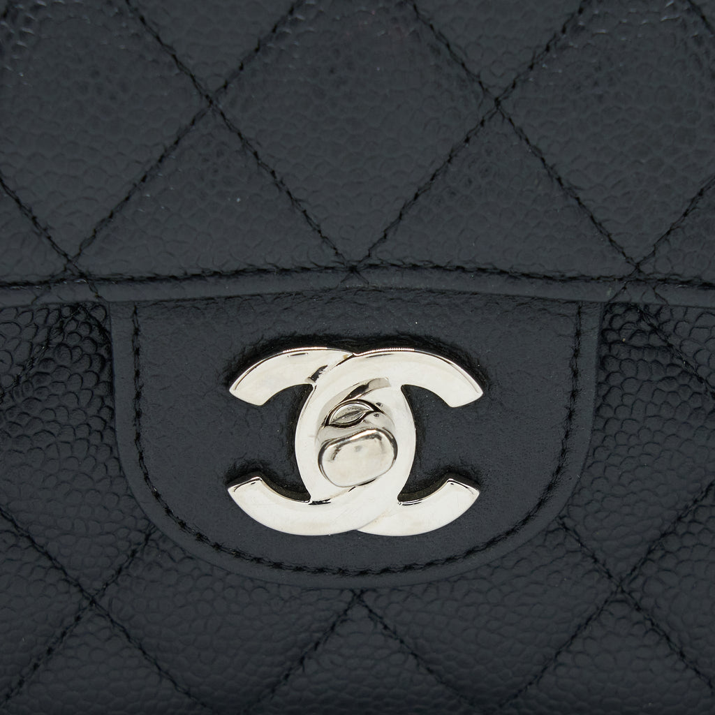 Chanel Medium Classic Flap Bag Caviar Black