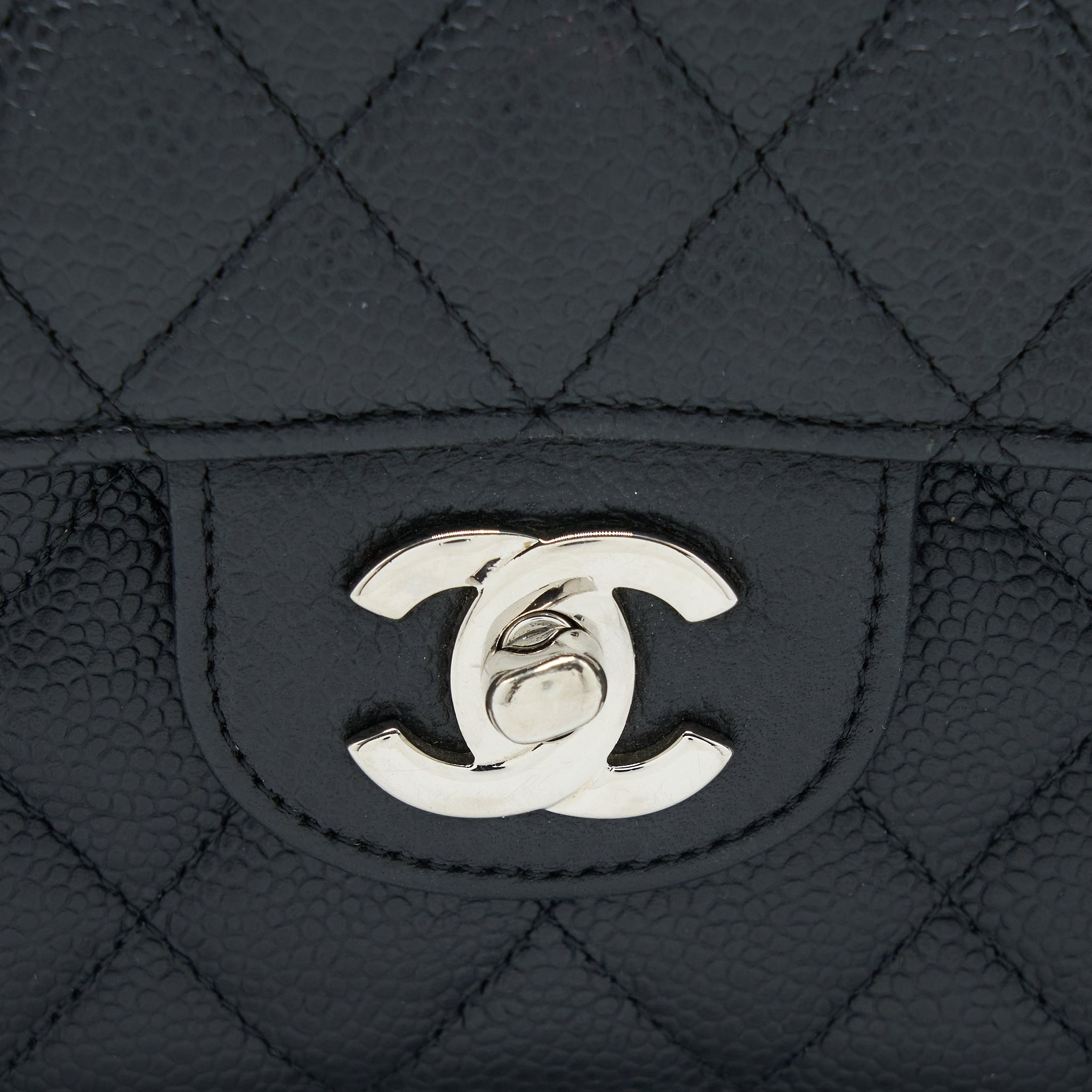 Chanel Medium Classic Flap Bag Caviar Black