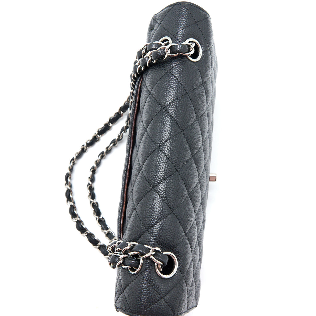 Chanel Medium Classic Flap Bag Caviar Black