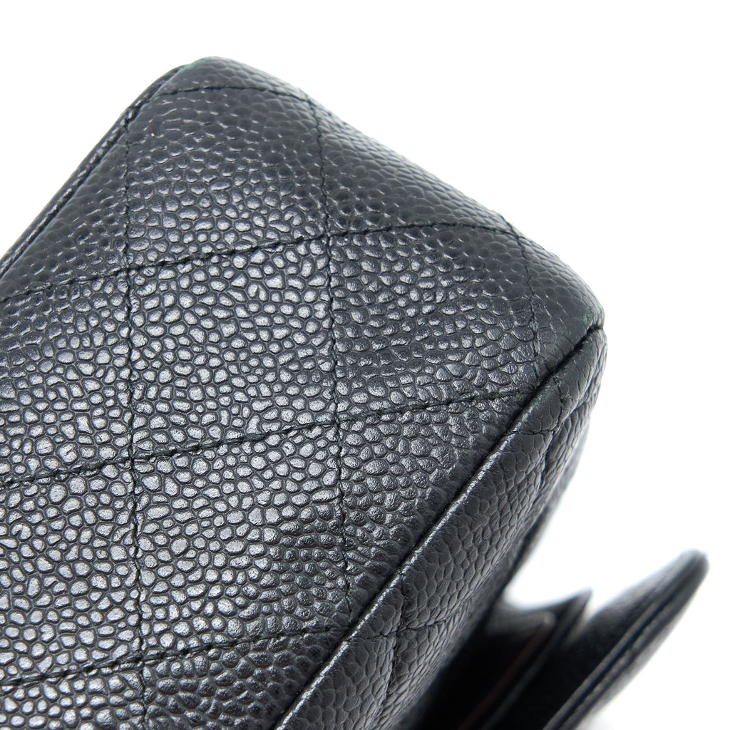 Chanel Medium Classic Flap Bag Caviar Black