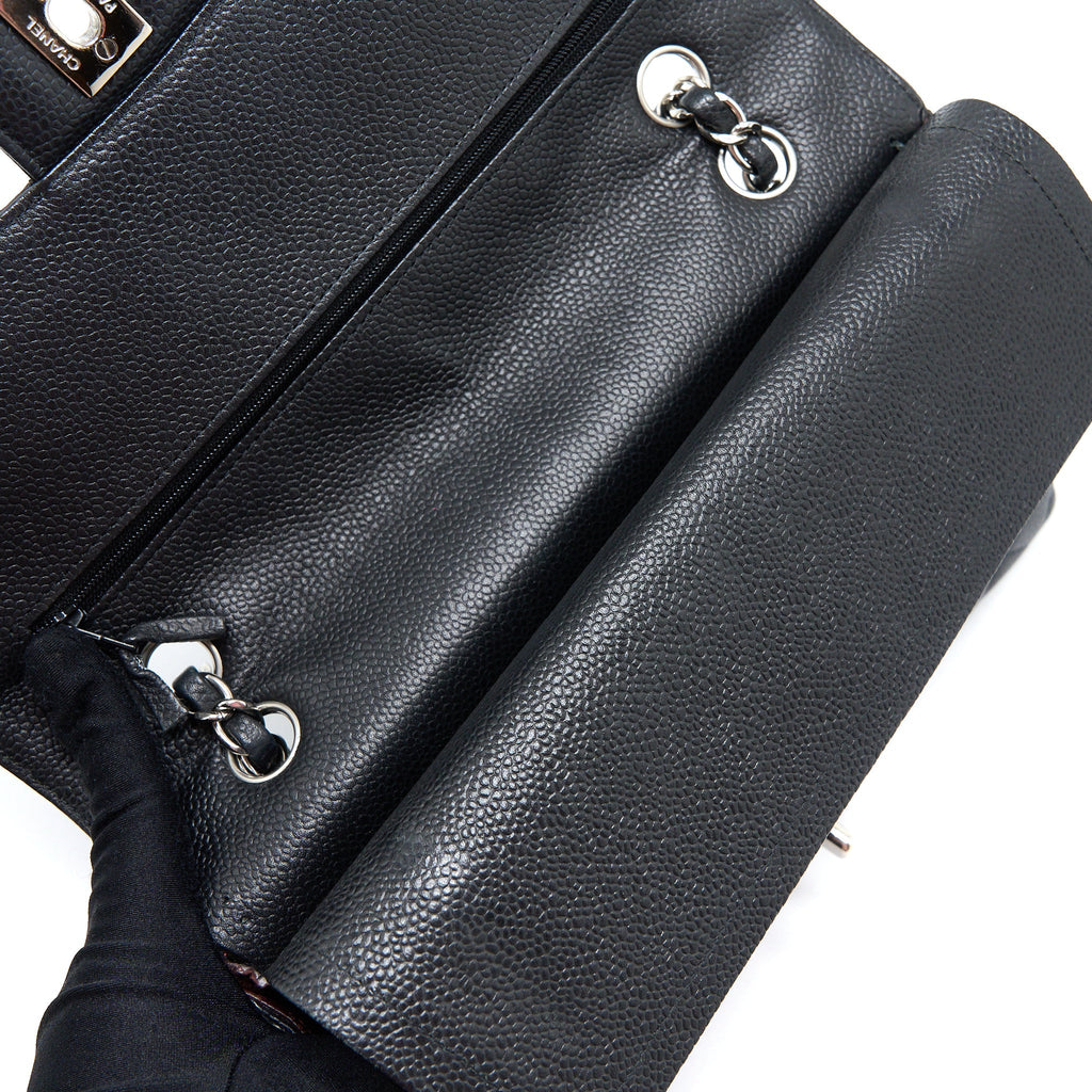 Chanel Medium Classic Flap Bag Caviar Black