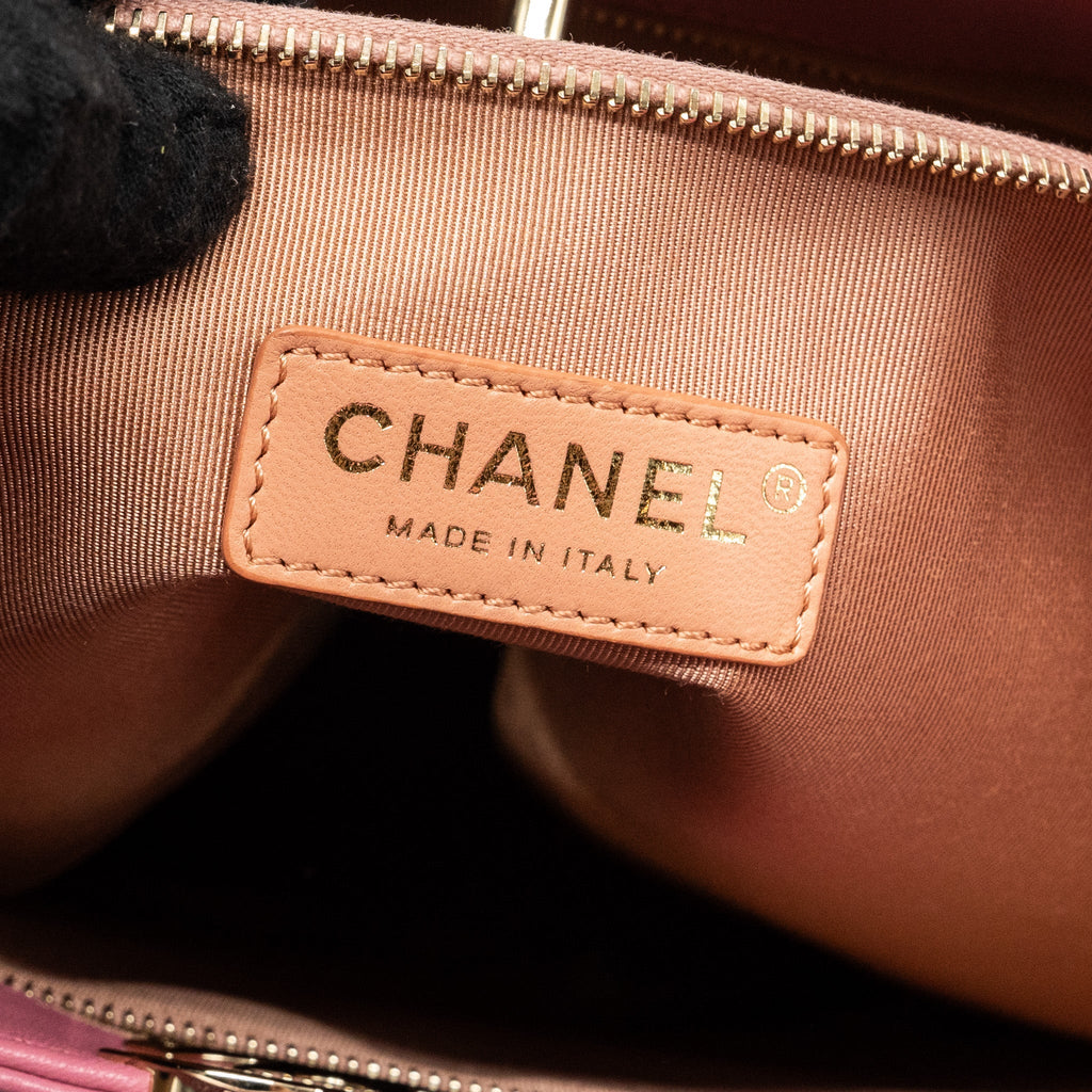 Chanel Large 31 Bag Calfskin Pink L