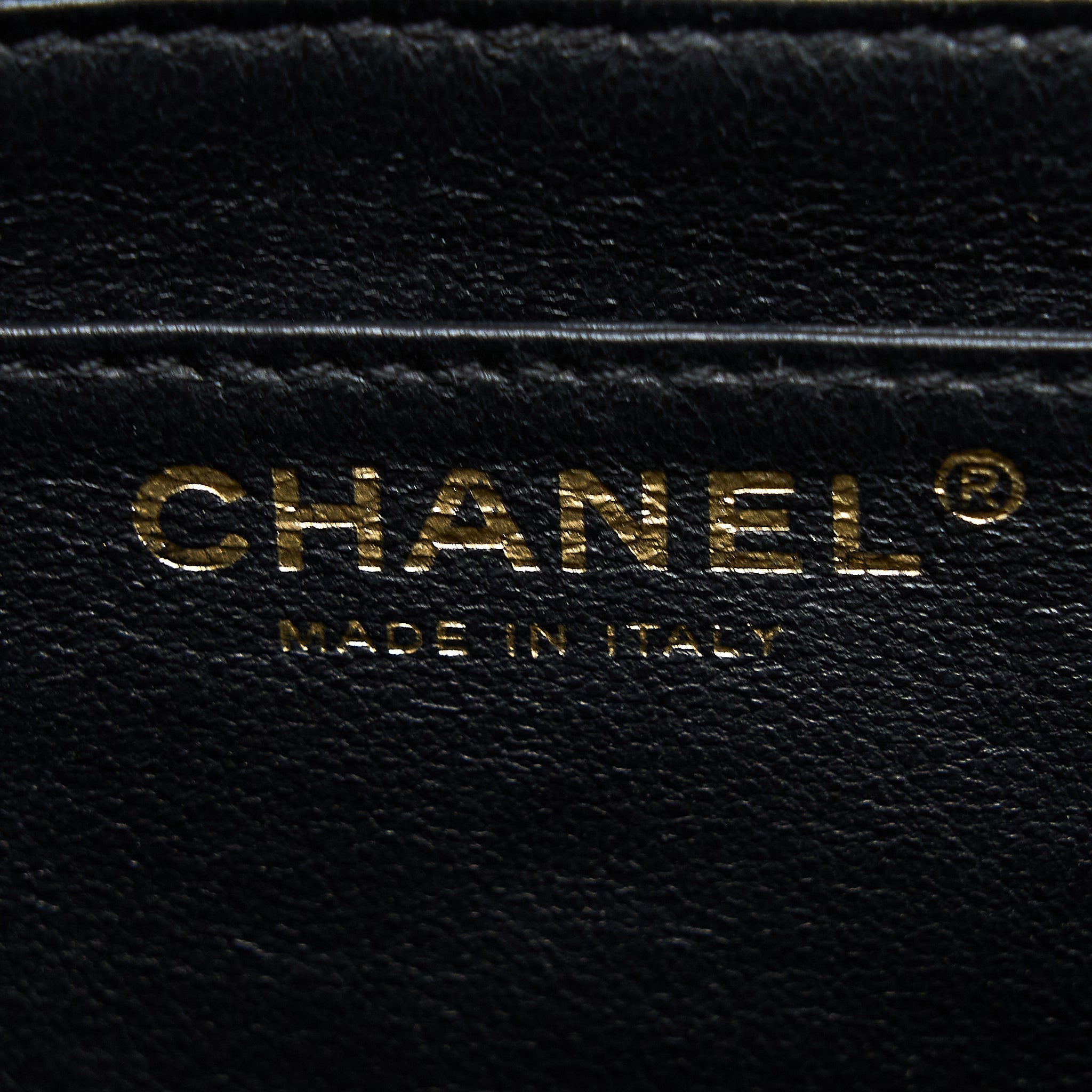 Chanel Vintage Top Handle Flap Bag Caviar Black