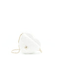 Chanel 22S Heart Bag Lambskin White L
