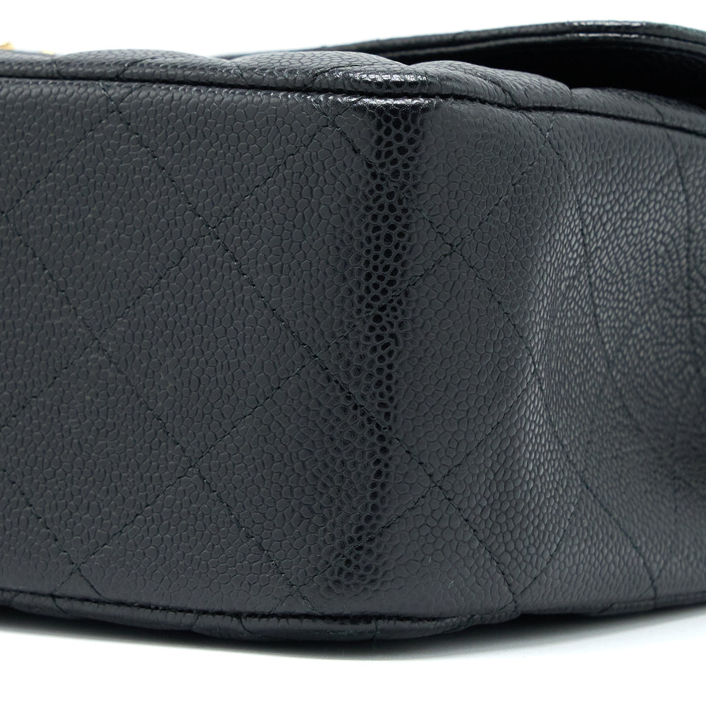 Chanel Jumbo Classic Double Flap Bag Caviar Black