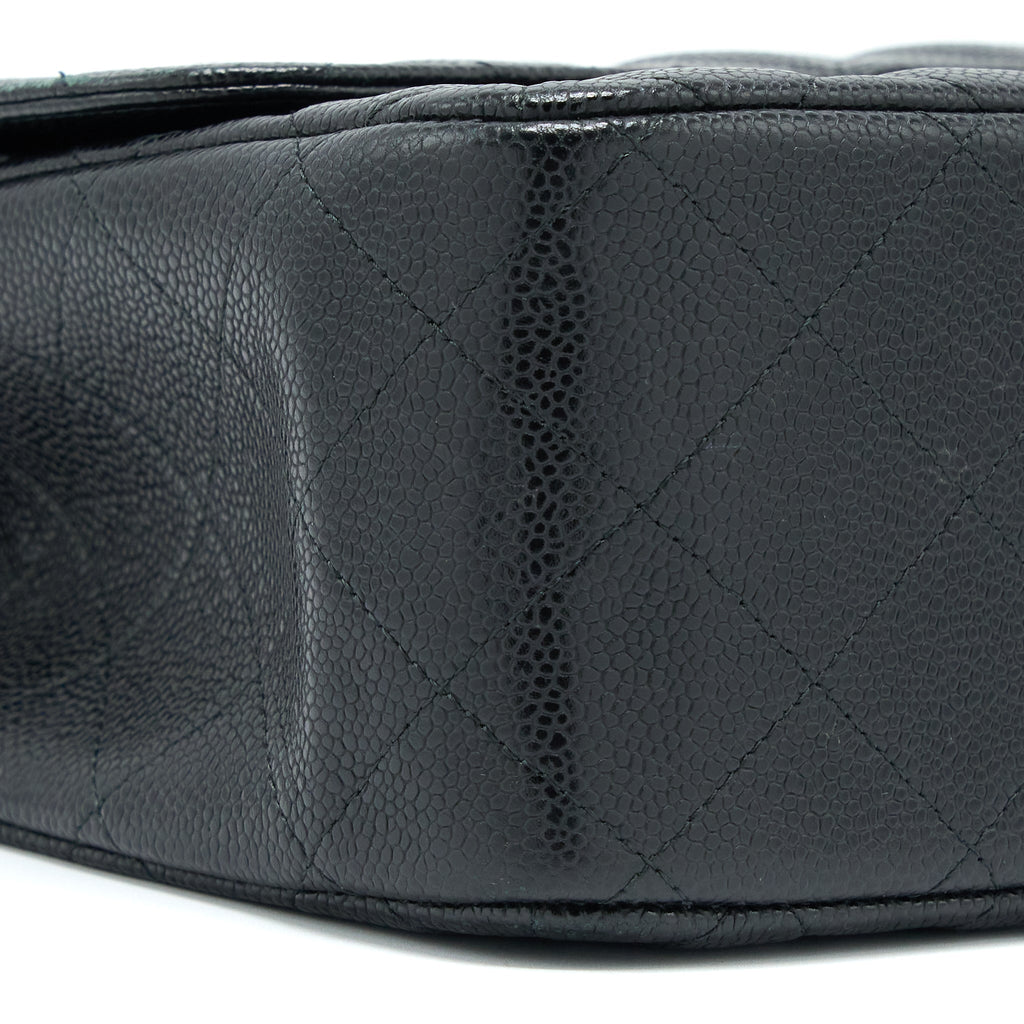 Chanel Jumbo Classic Double Flap Bag Caviar Black
