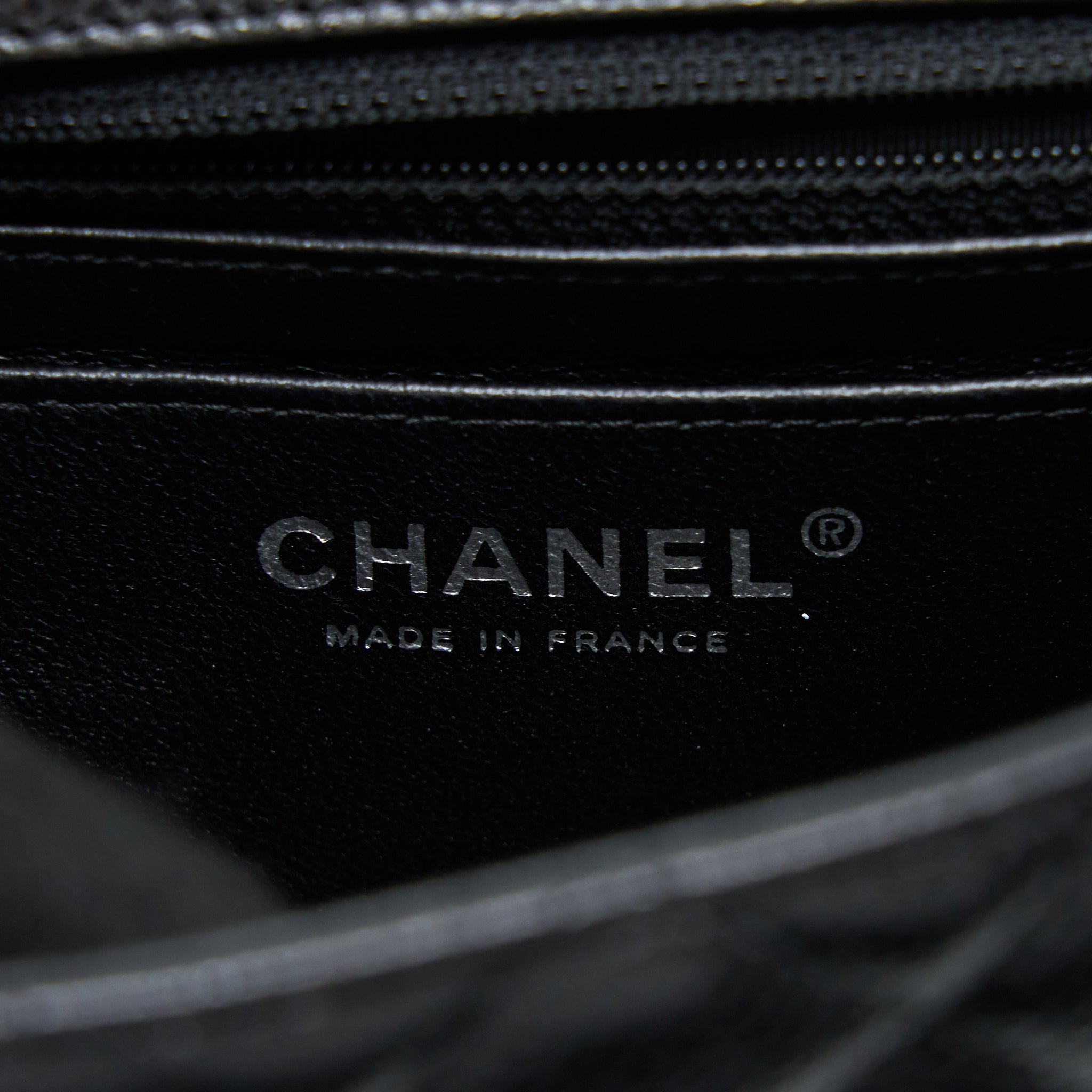 Chanel Classic Mini Square Flap Bag Caviar Black