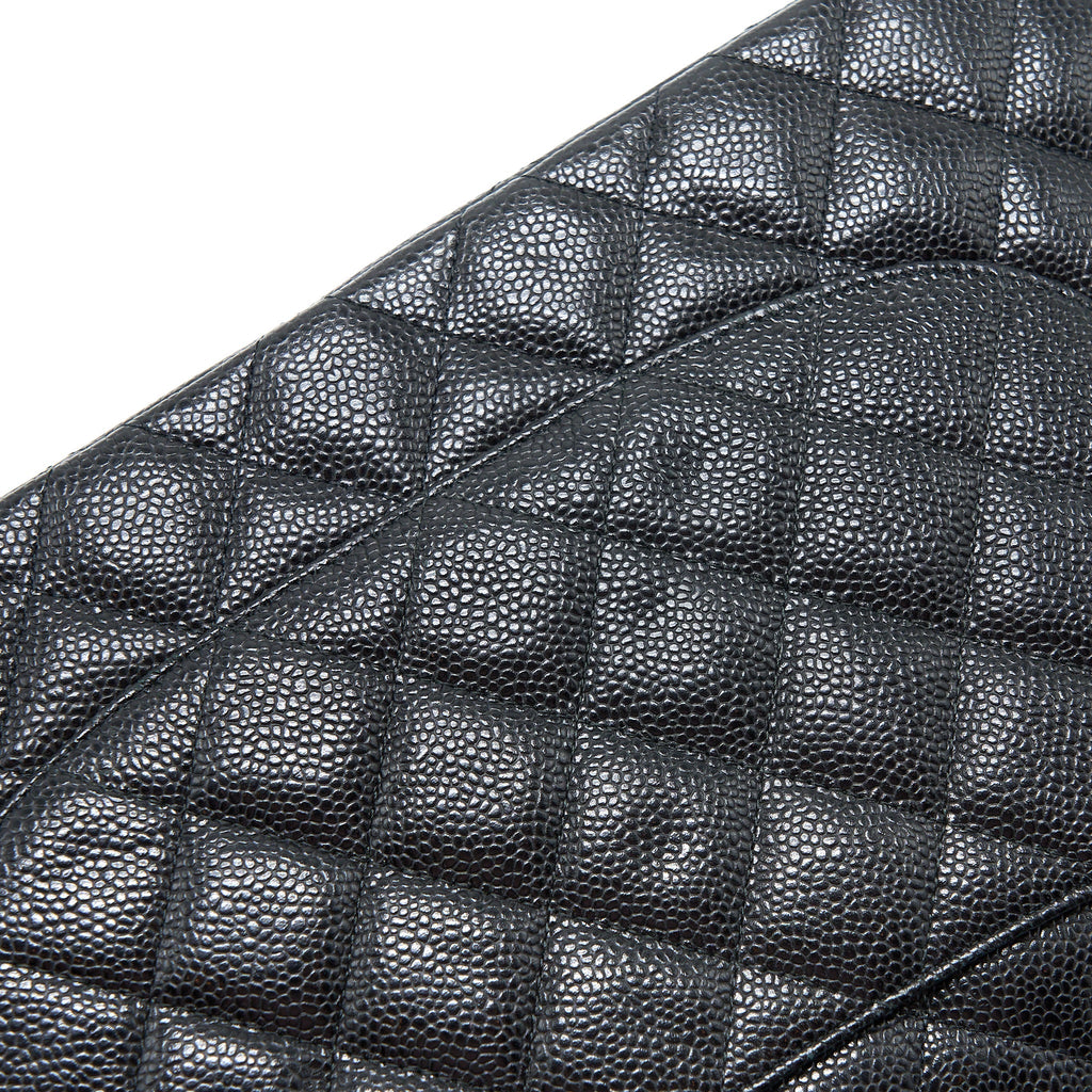 Chanel Jumbo Classic Double Flap Bag Caviar Black