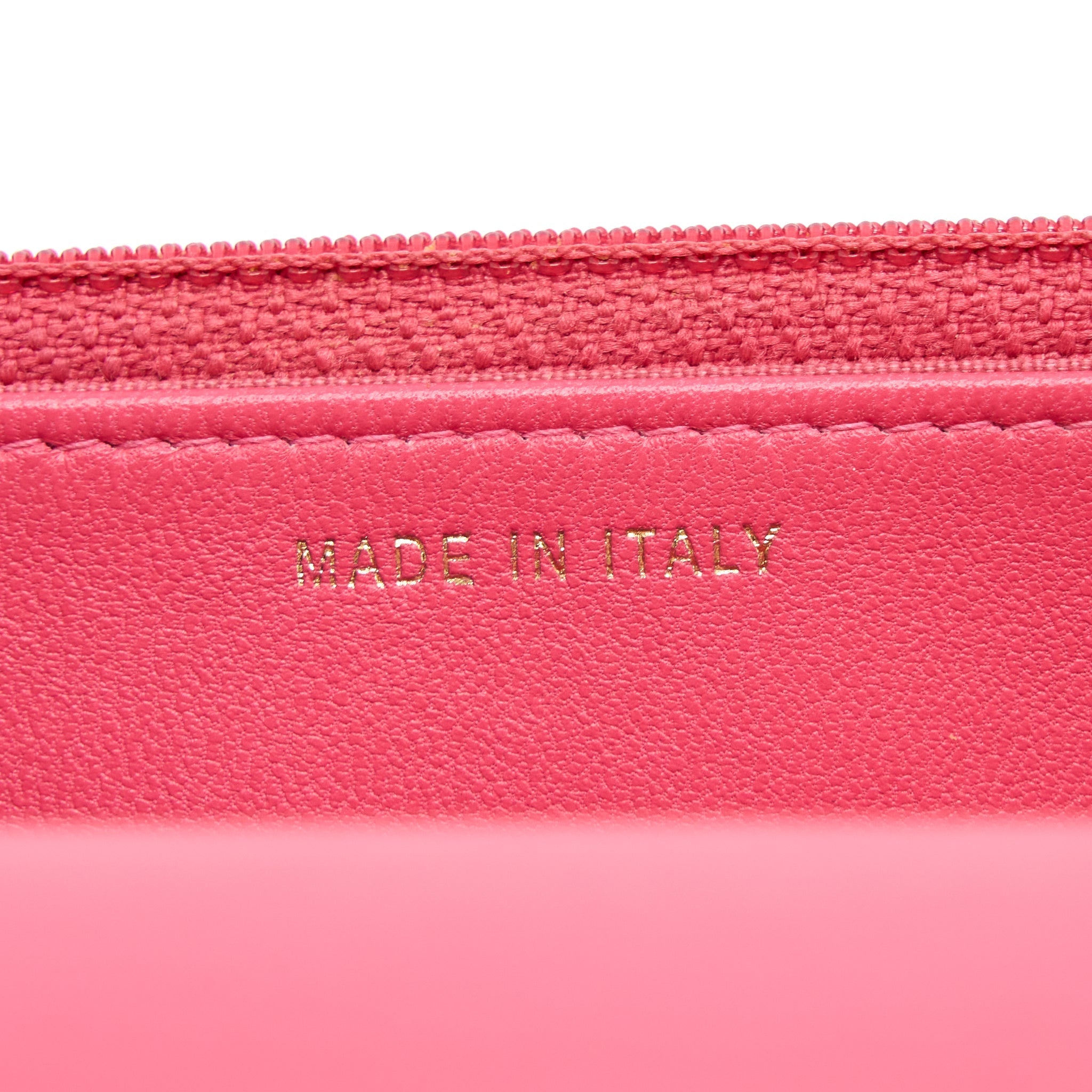 Chanel Trendy CC Wallet On Chain Lambskin Pink L