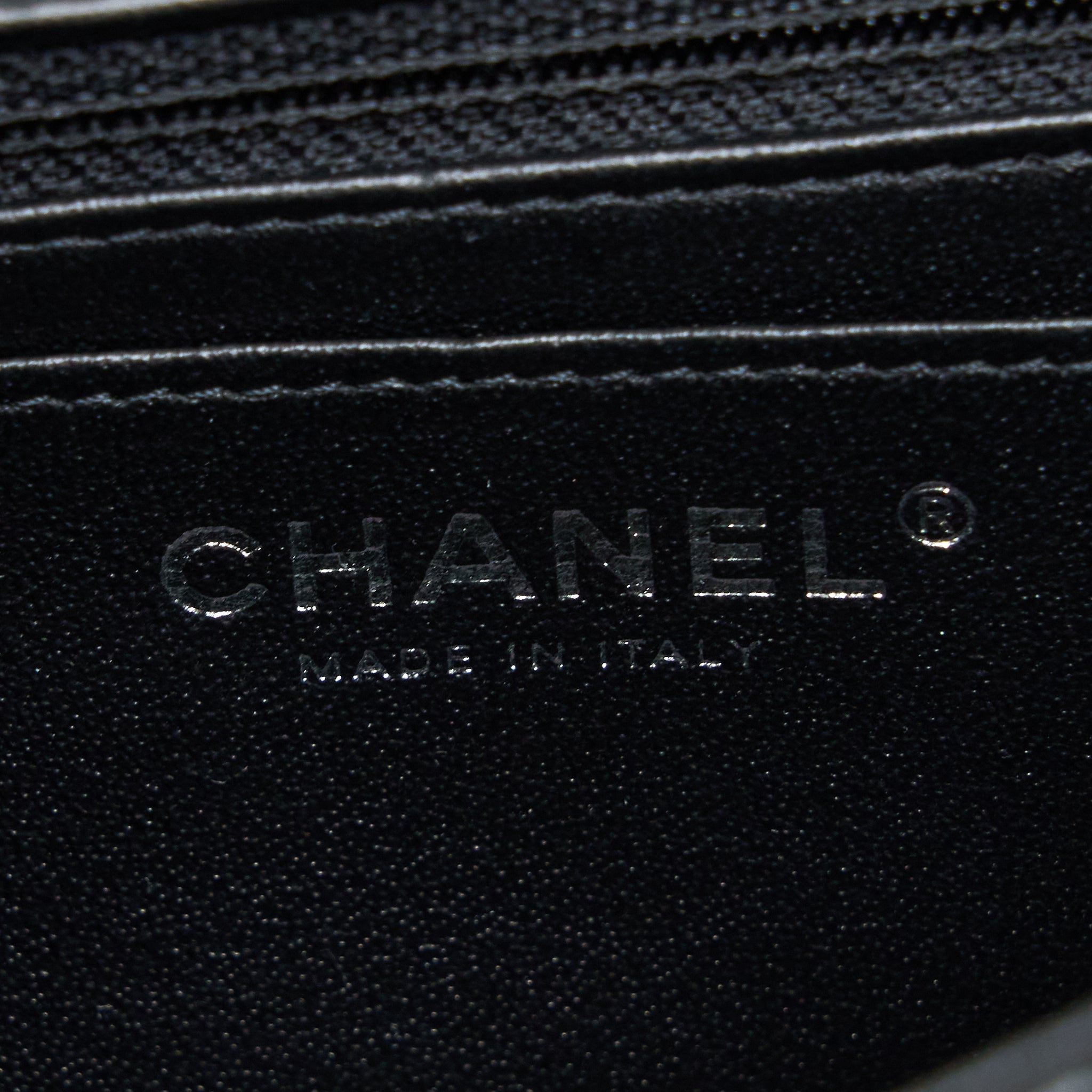 Chanel Mini Rectangular Lambskin Black (Microchip)