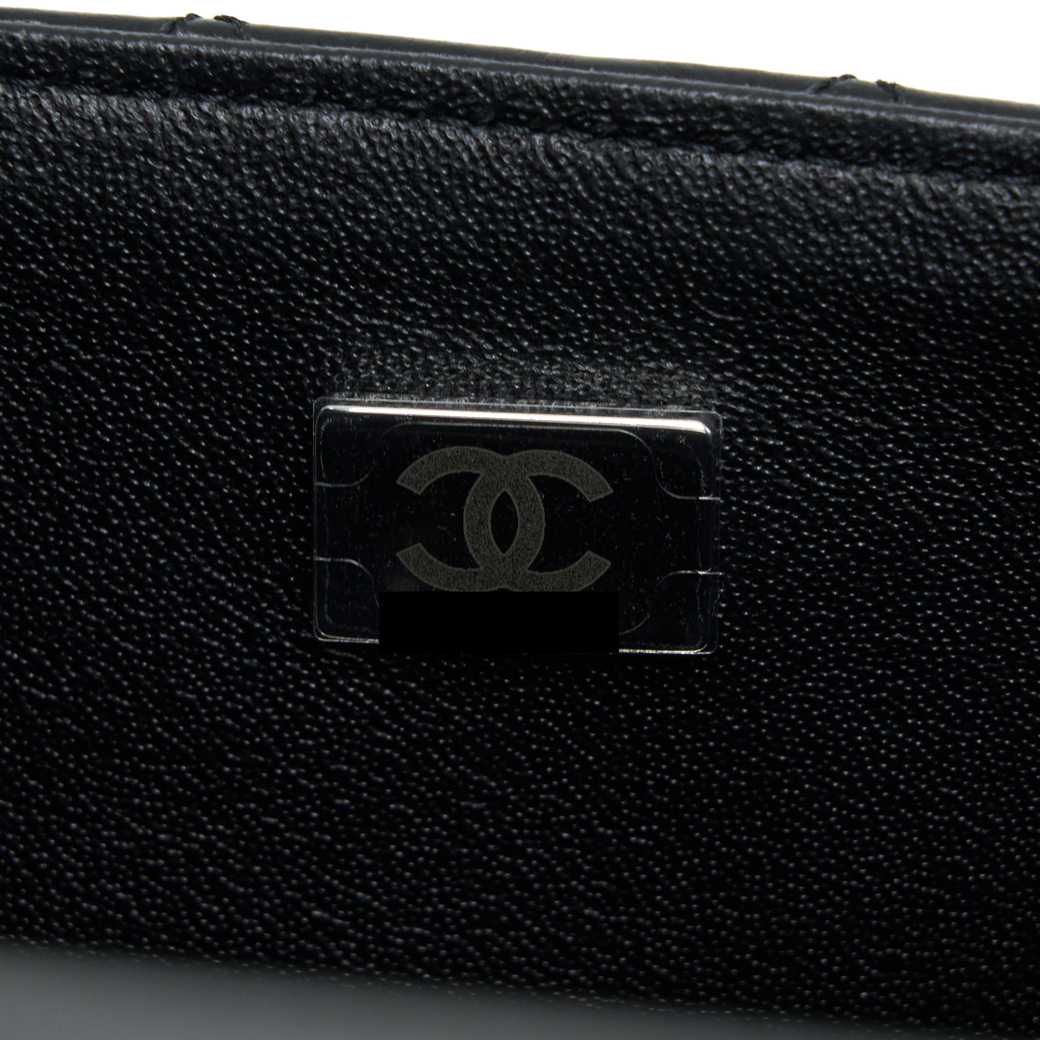 Chanel Mini Rectangular Lambskin Black (Microchip)
