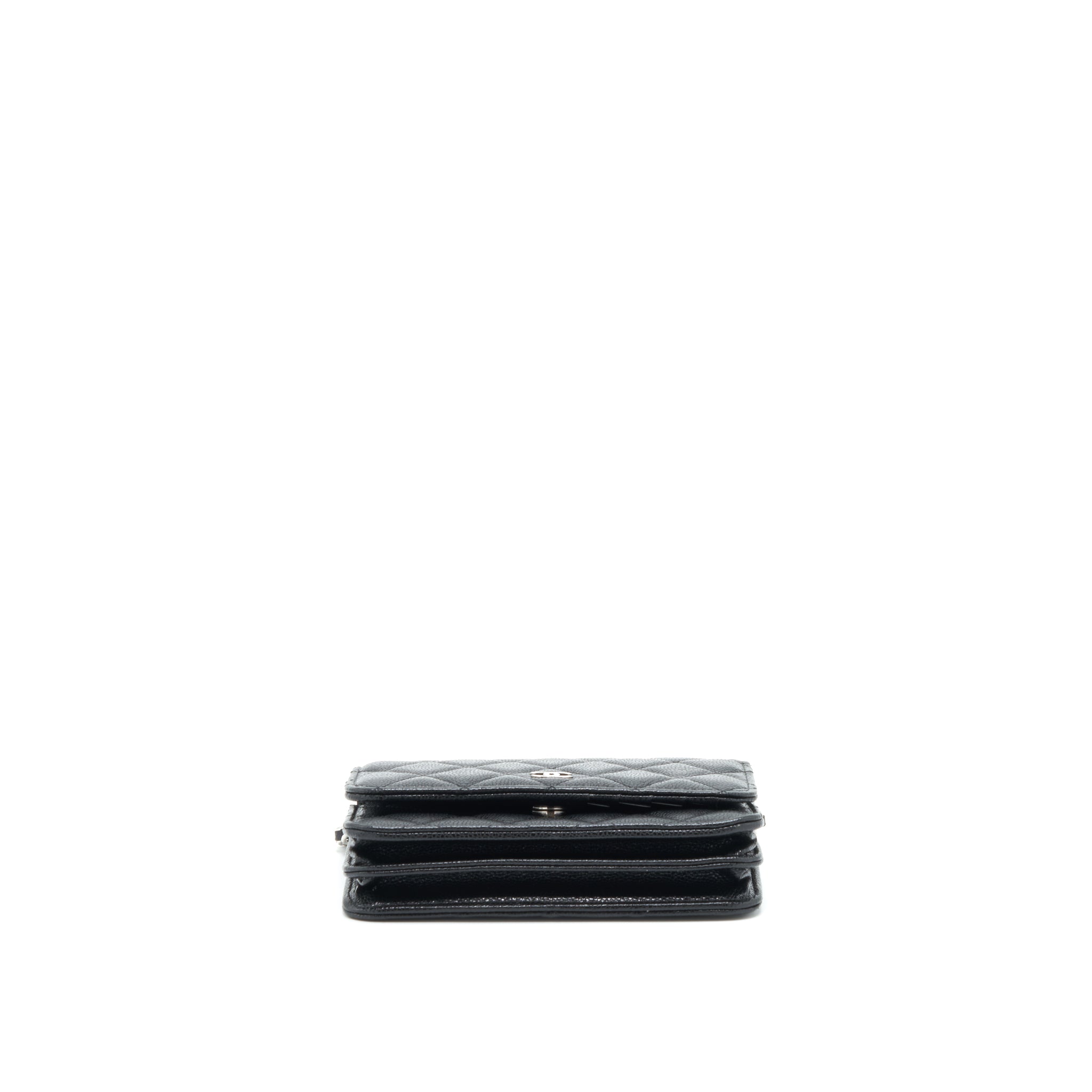 Chanel Mini Wallet On Chain Caviar Black