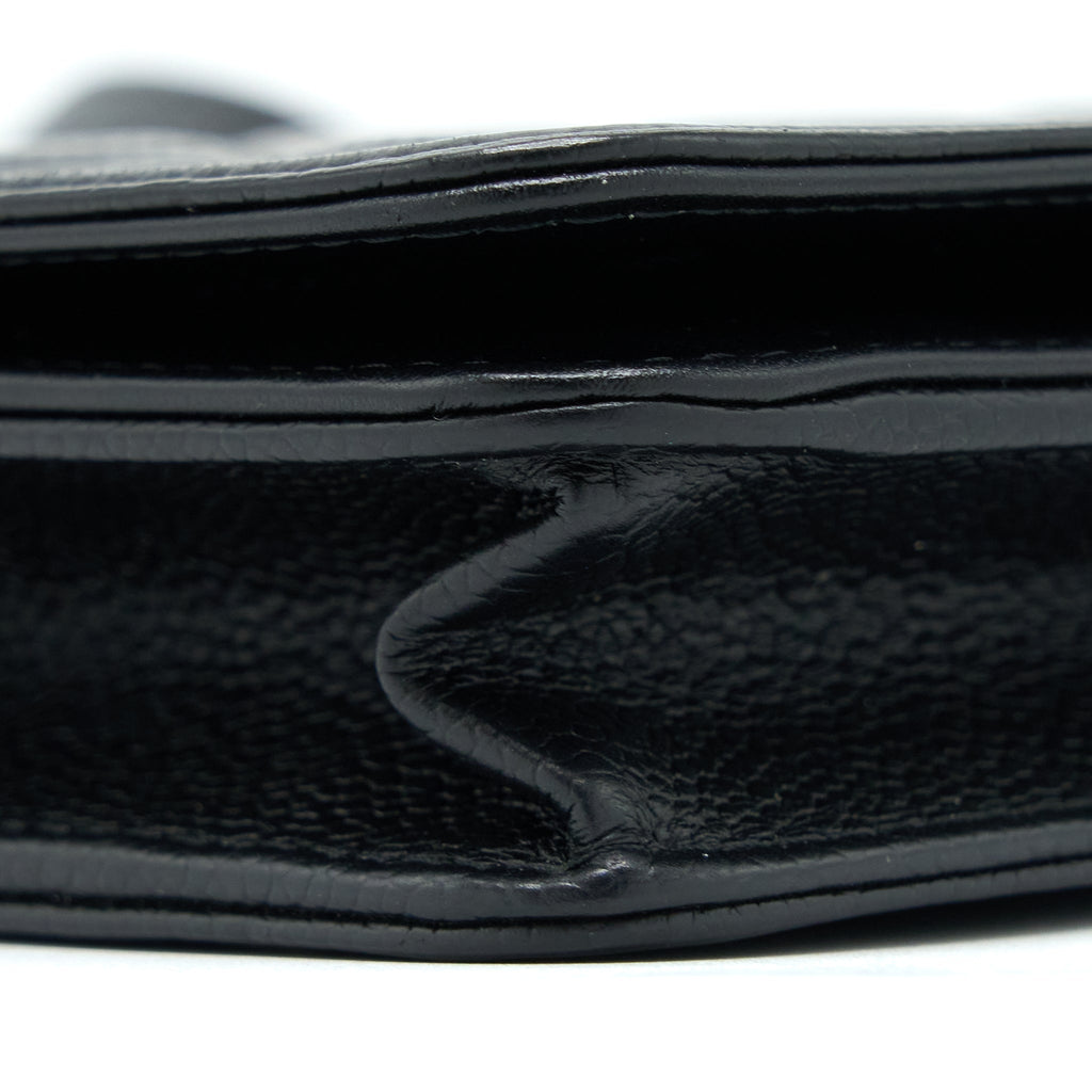 Chanel Boy Wallet On Chain Caviar Black L