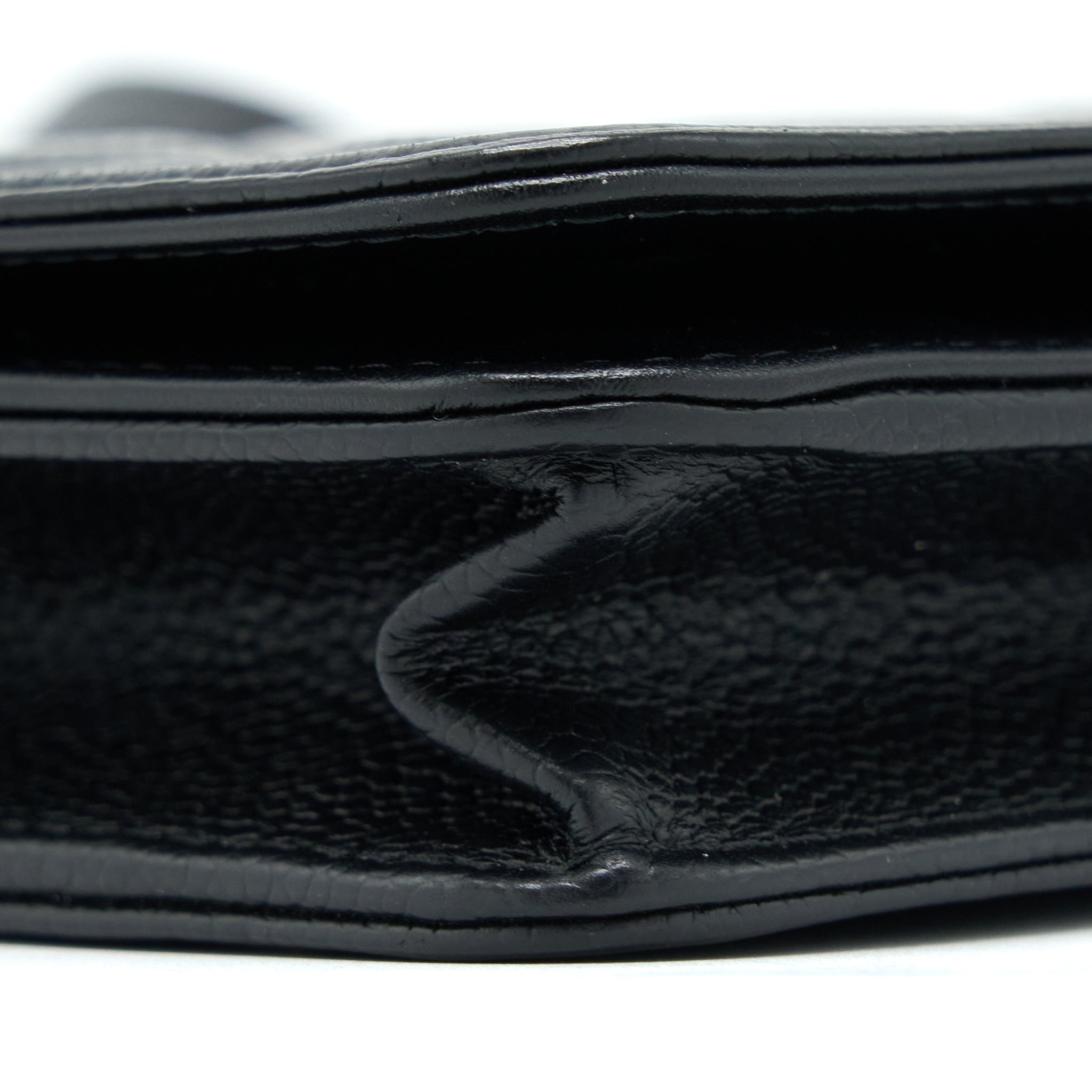 Chanel Boy Wallet On Chain Caviar Black L