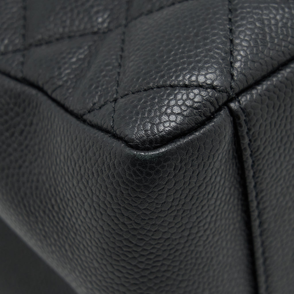 Chanel Grand Shopping Tote Bag Caviar Black