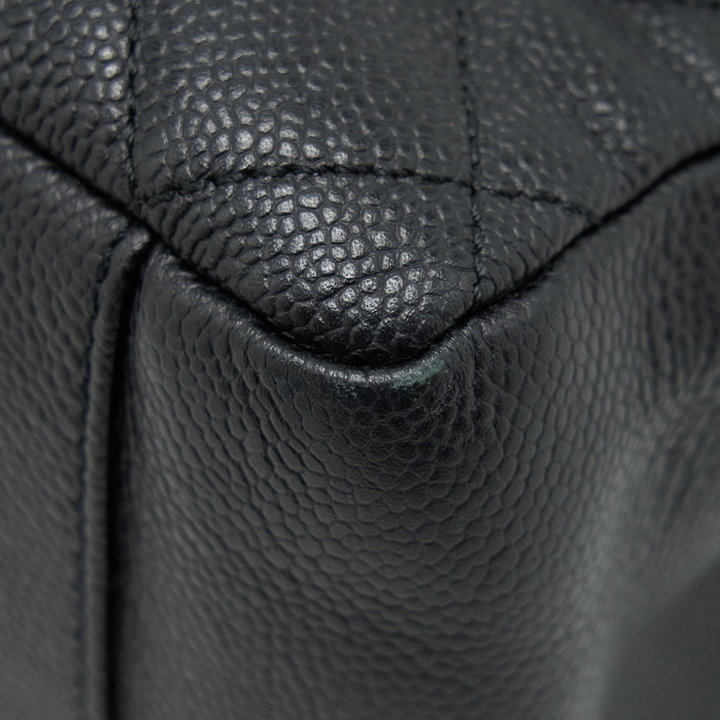 Chanel Grand Shopping Tote Bag Caviar Black