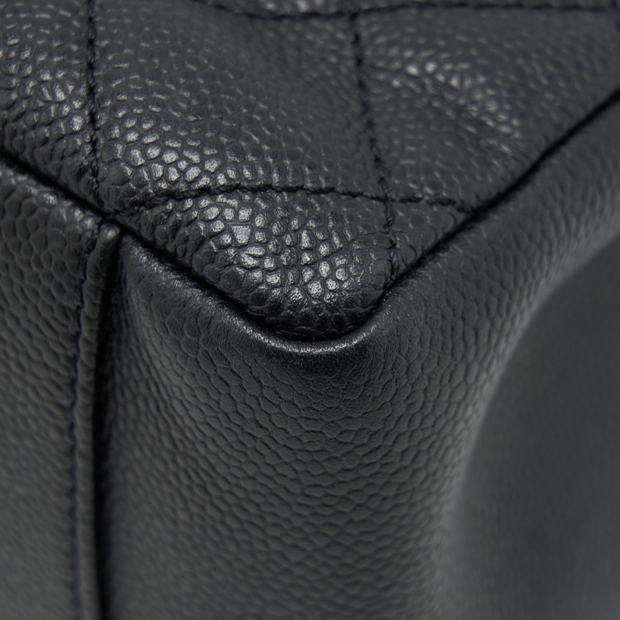 Chanel Grand Shopping Tote Bag Caviar Black