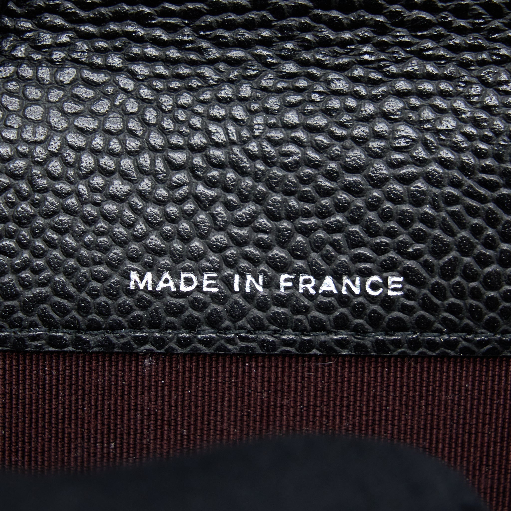 Chanel Classic Flap Card Holder Caviar Black