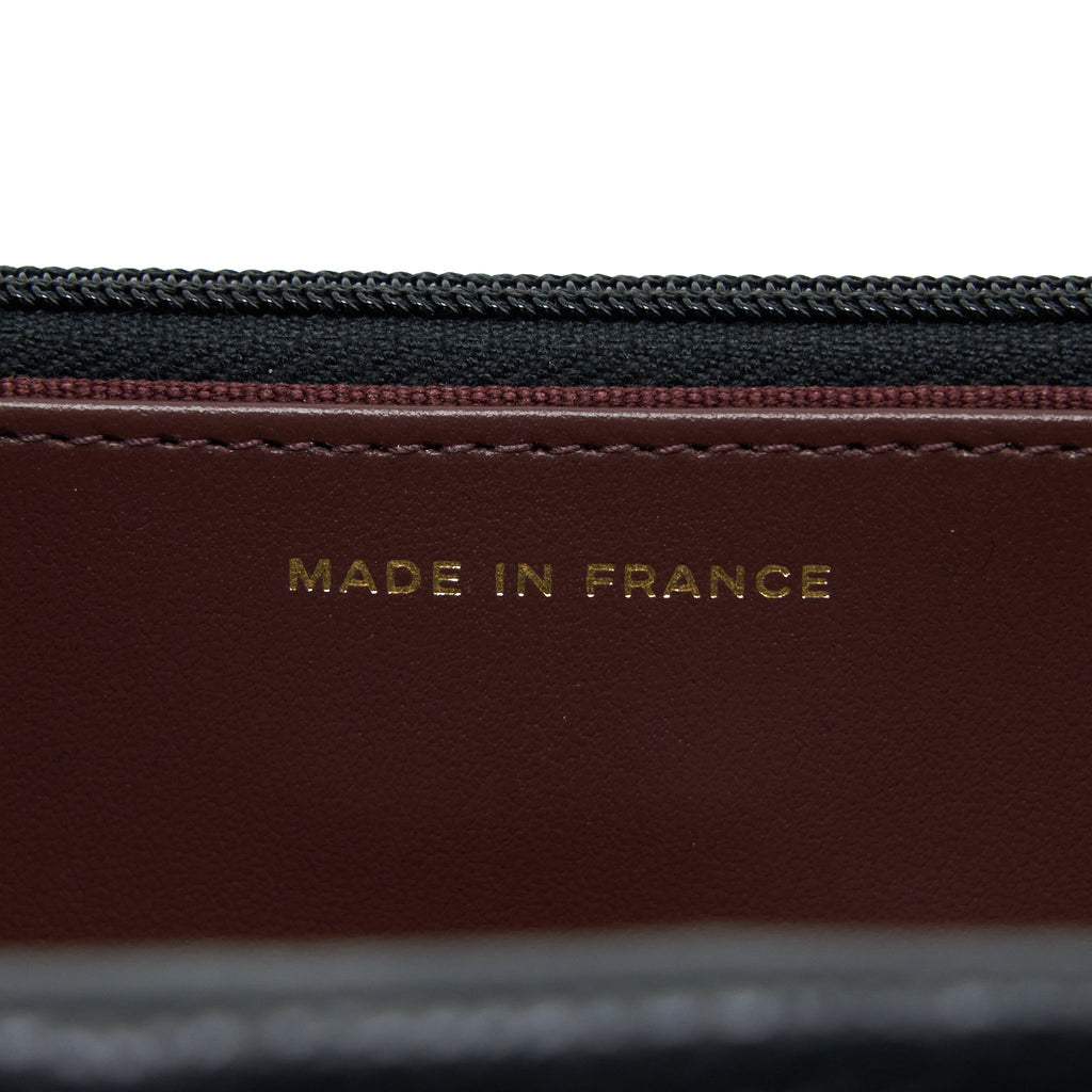 Chanel Classic Wallet On Chain Caviar Black  (Microchip)