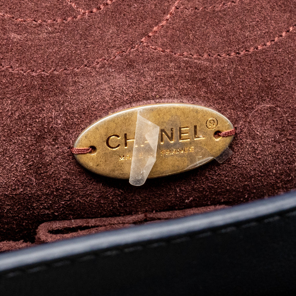 Chanel Detailed Charms Limited Edition 2.55 Reissue Bag Calfskin Dark Navy