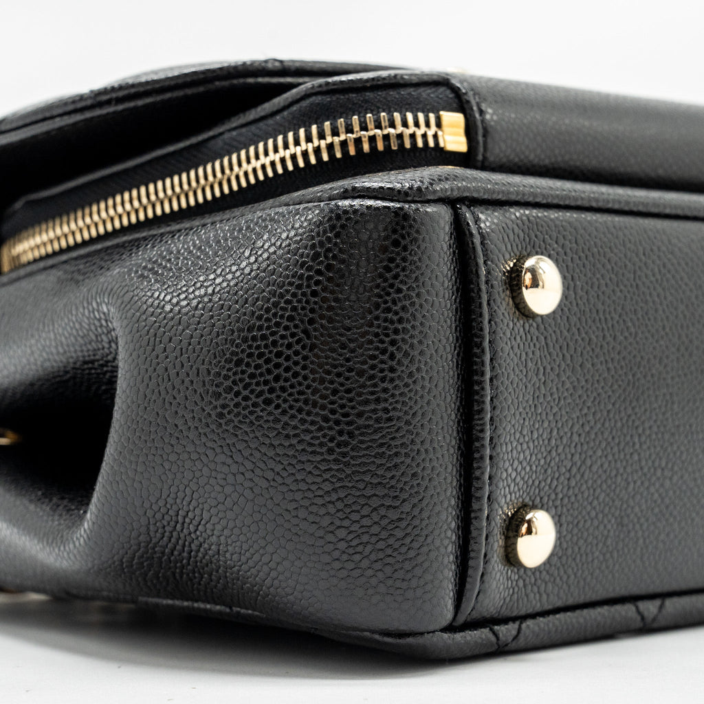 Chanel medium business affinity caviar black L (Microchip)