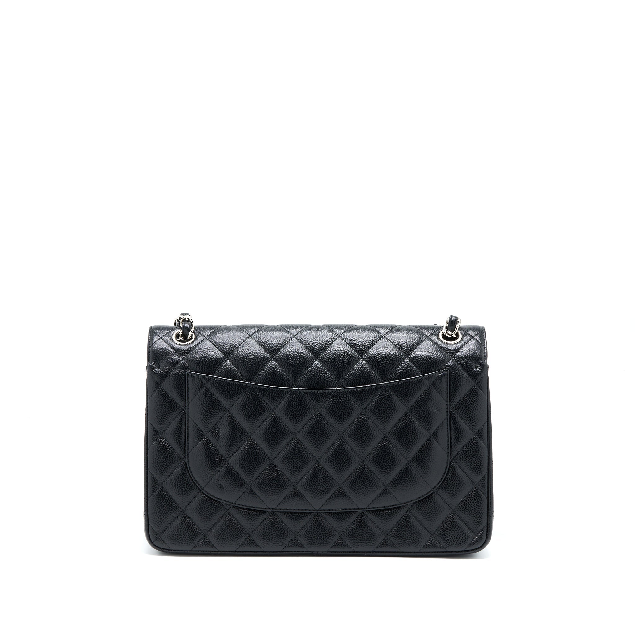 Chanel Classic Jumbo Double Flap Bag Caviar Black