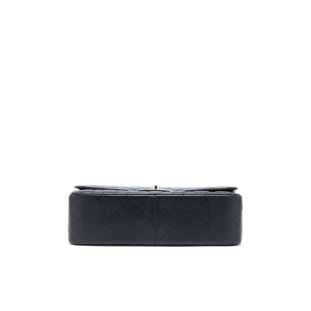 Chanel Classic Jumbo Double Flap Bag Caviar Black