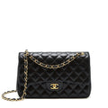 Chanel Classic Jumbo double flap Bag Lambskin Black