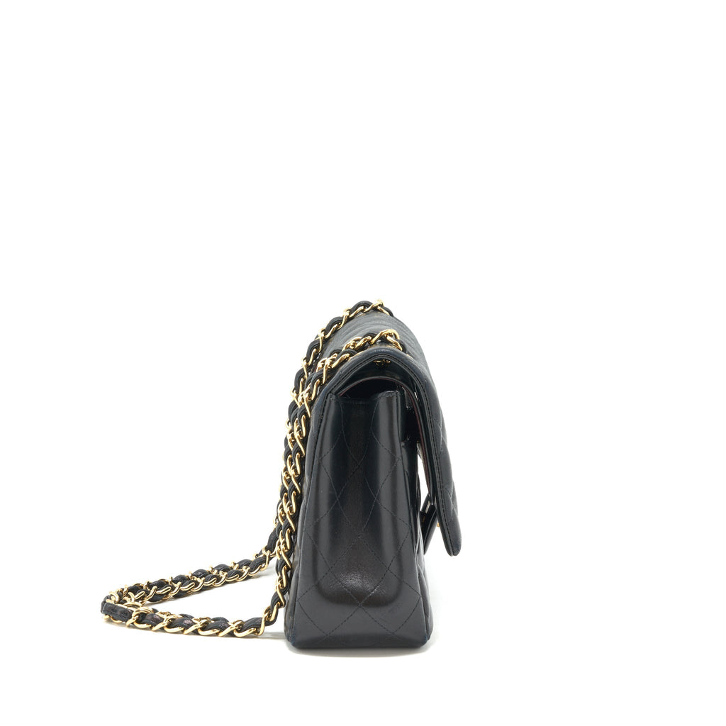 Chanel Classic Jumbo double flap Bag Lambskin Black